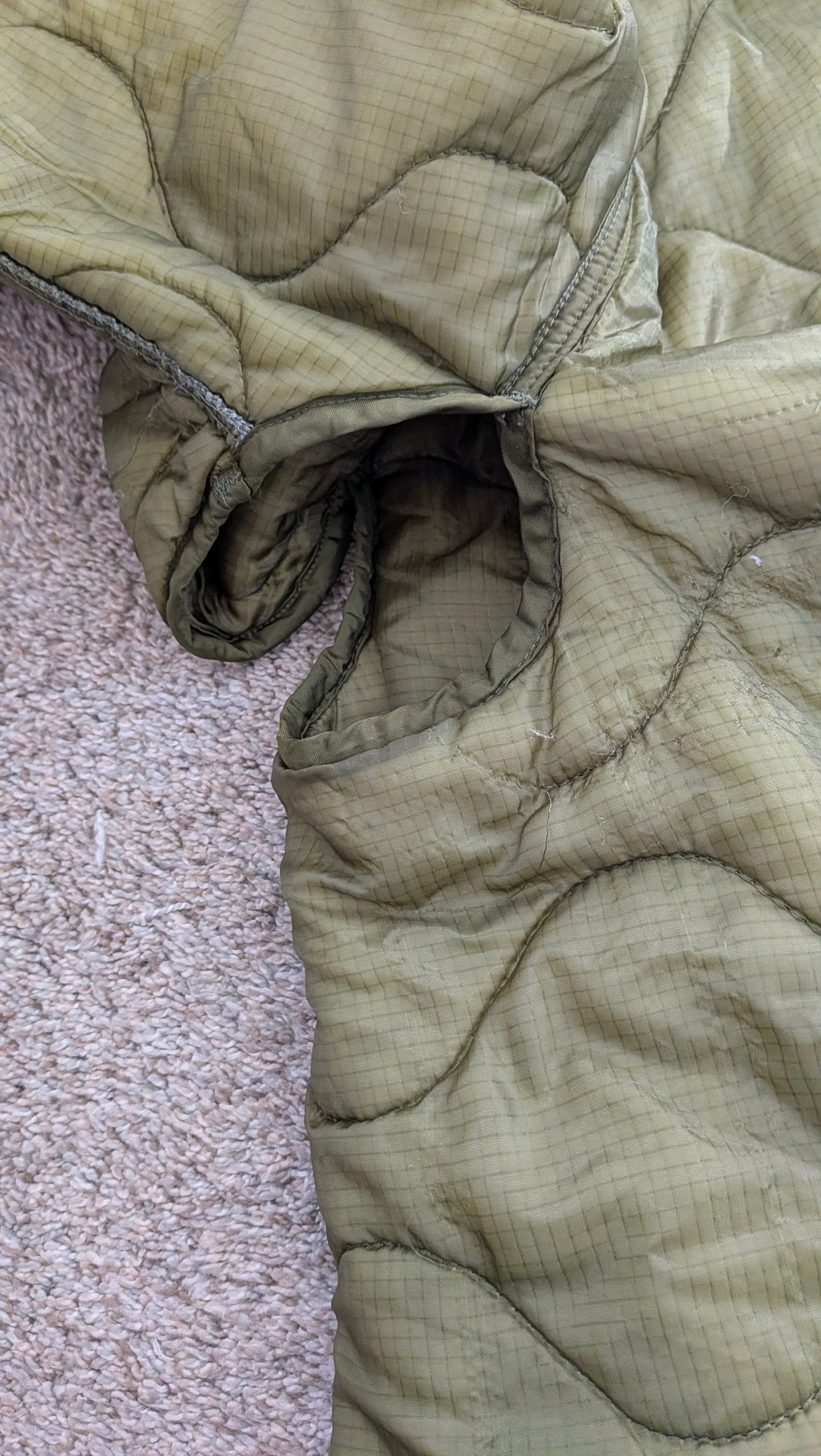 1980s Army liner Jacket Rad Bonnie's Vintage