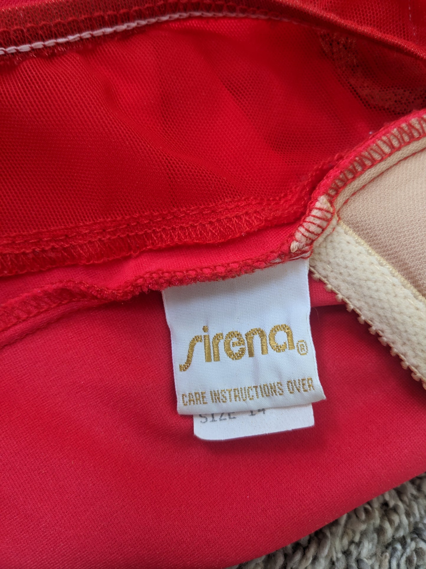 1980s Wonder Woman swimsuit Swim Rad Bonnie's Vintage