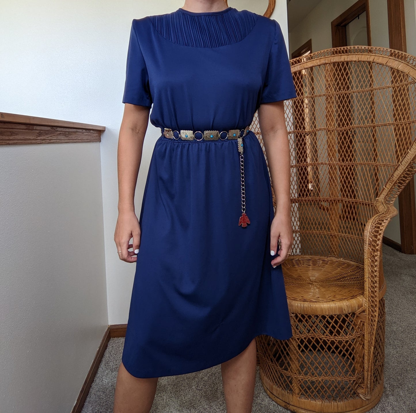1980s Secretary Dress Dress Rad Bonnie's Vintage