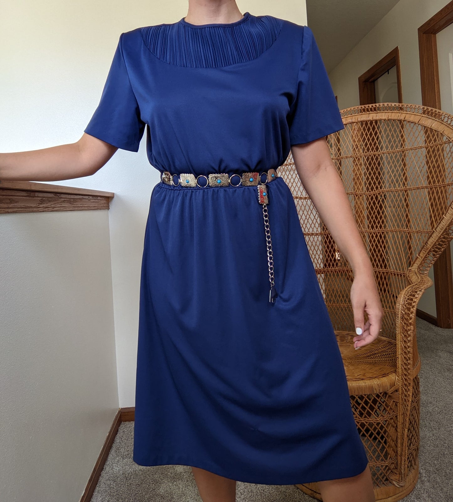 1980s Secretary Dress Dress Rad Bonnie's Vintage