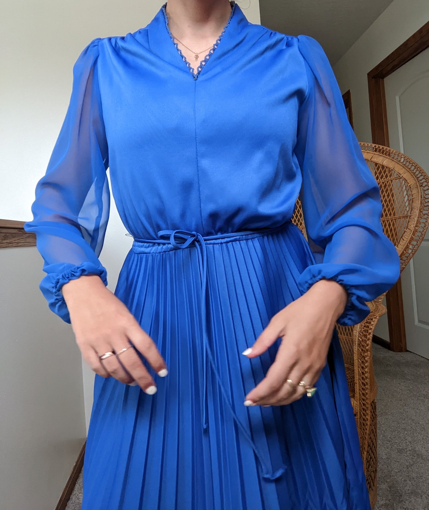 1970s Union-Made Secretary Dress
