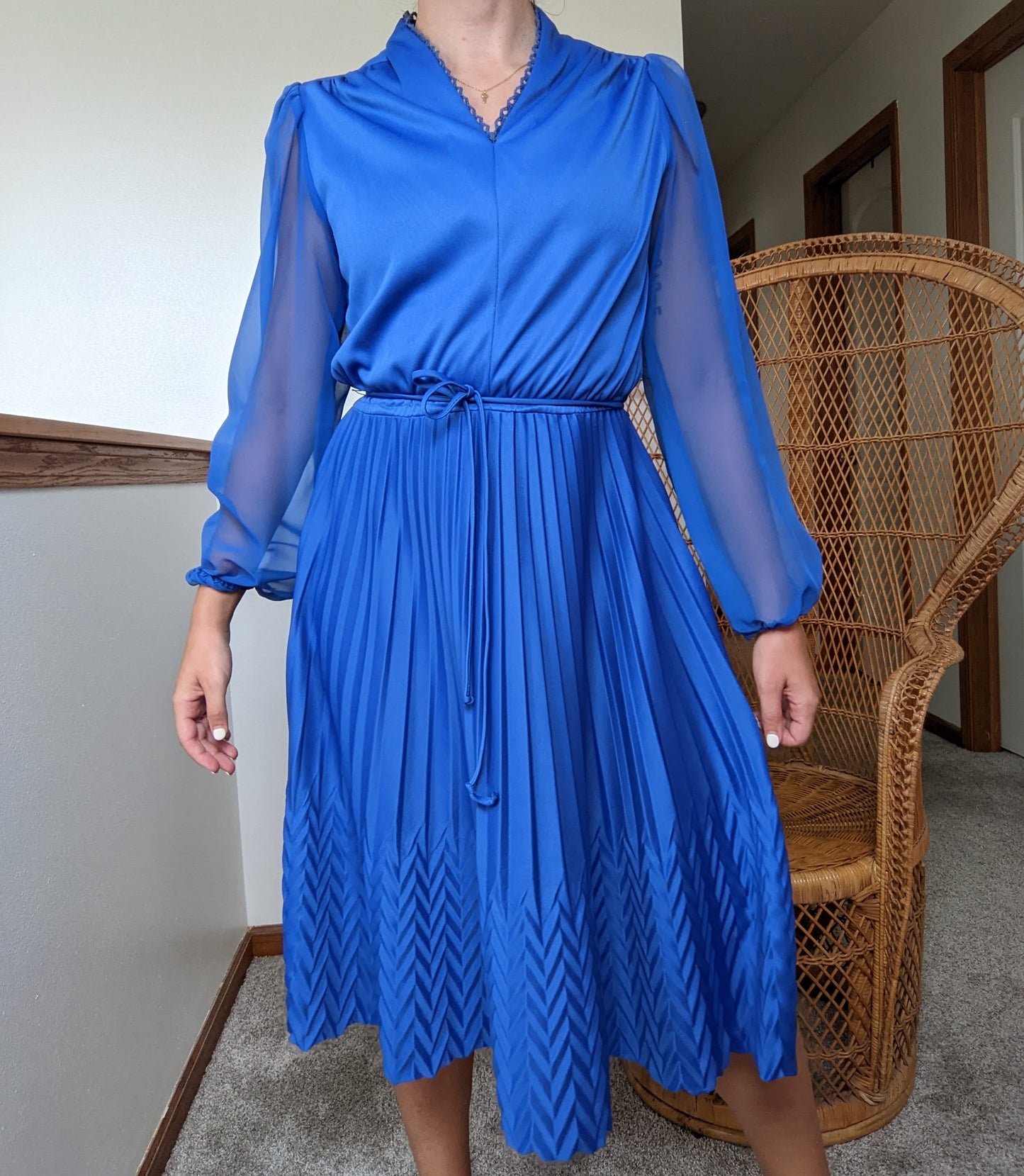 1970s Union-Made Secretary Dress