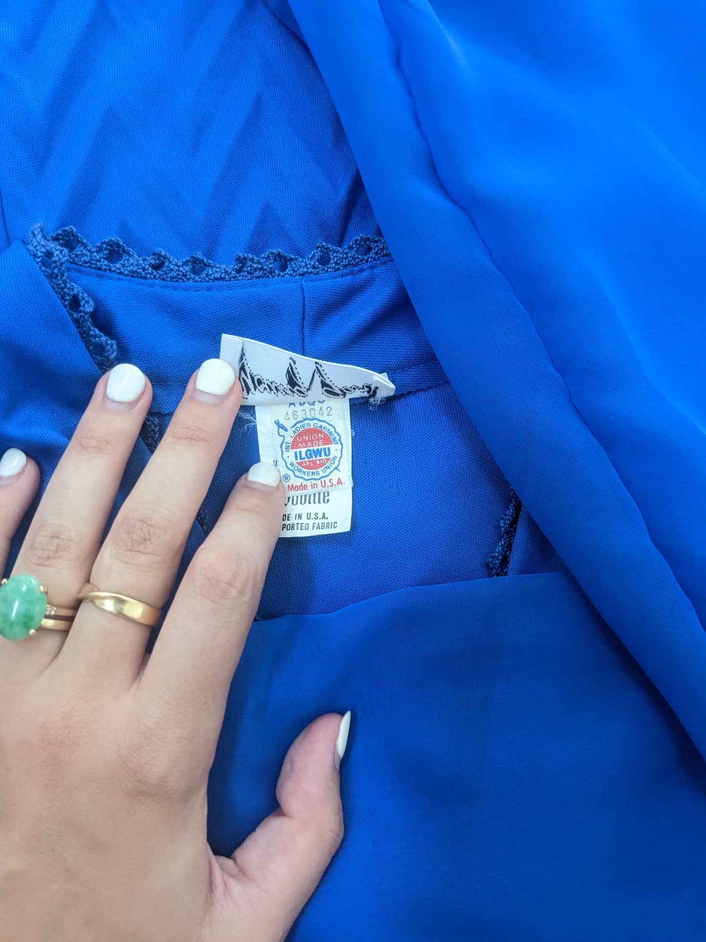 1970s Union-Made Secretary Dress