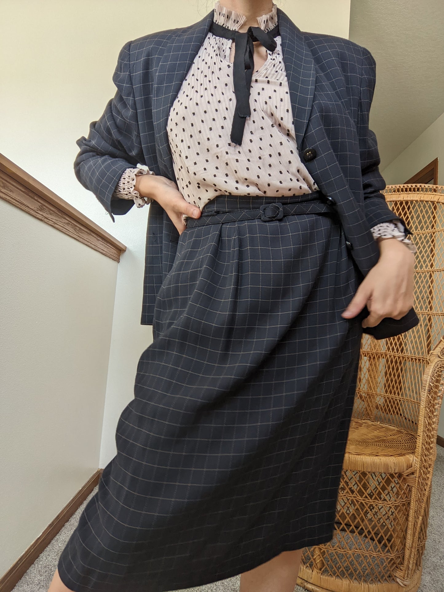 1990s Three Piece Suit Set Rad Bonnie's Vintage