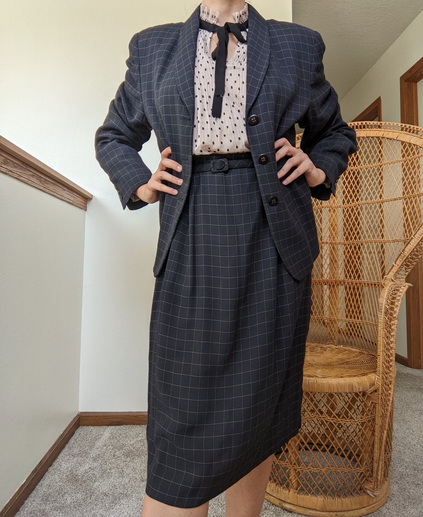 1990s Three Piece Suit Set Rad Bonnie's Vintage