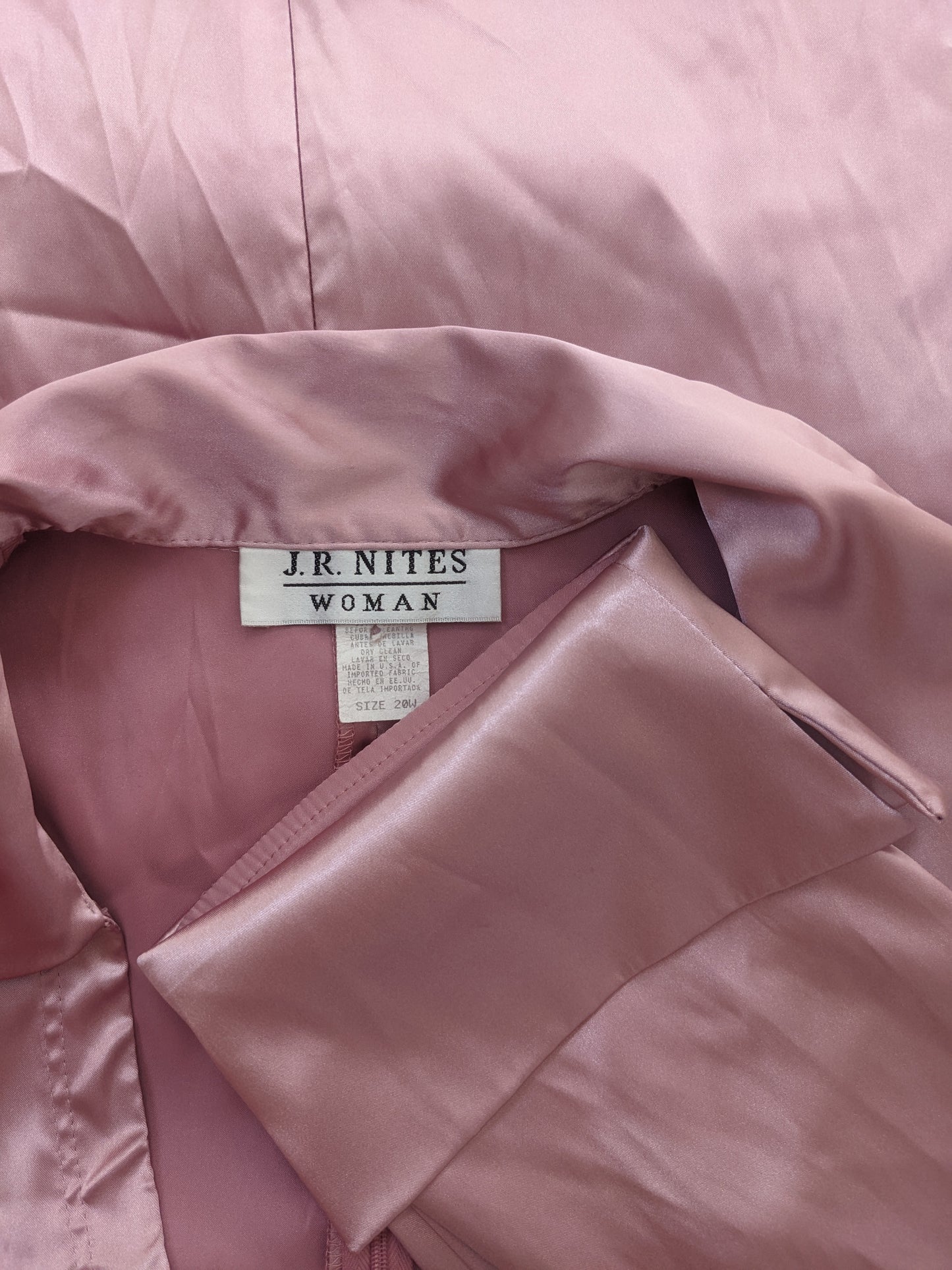 1980s Does 40s Satin-y Wrap Style Top Shirt Rad Bonnie's Vintage