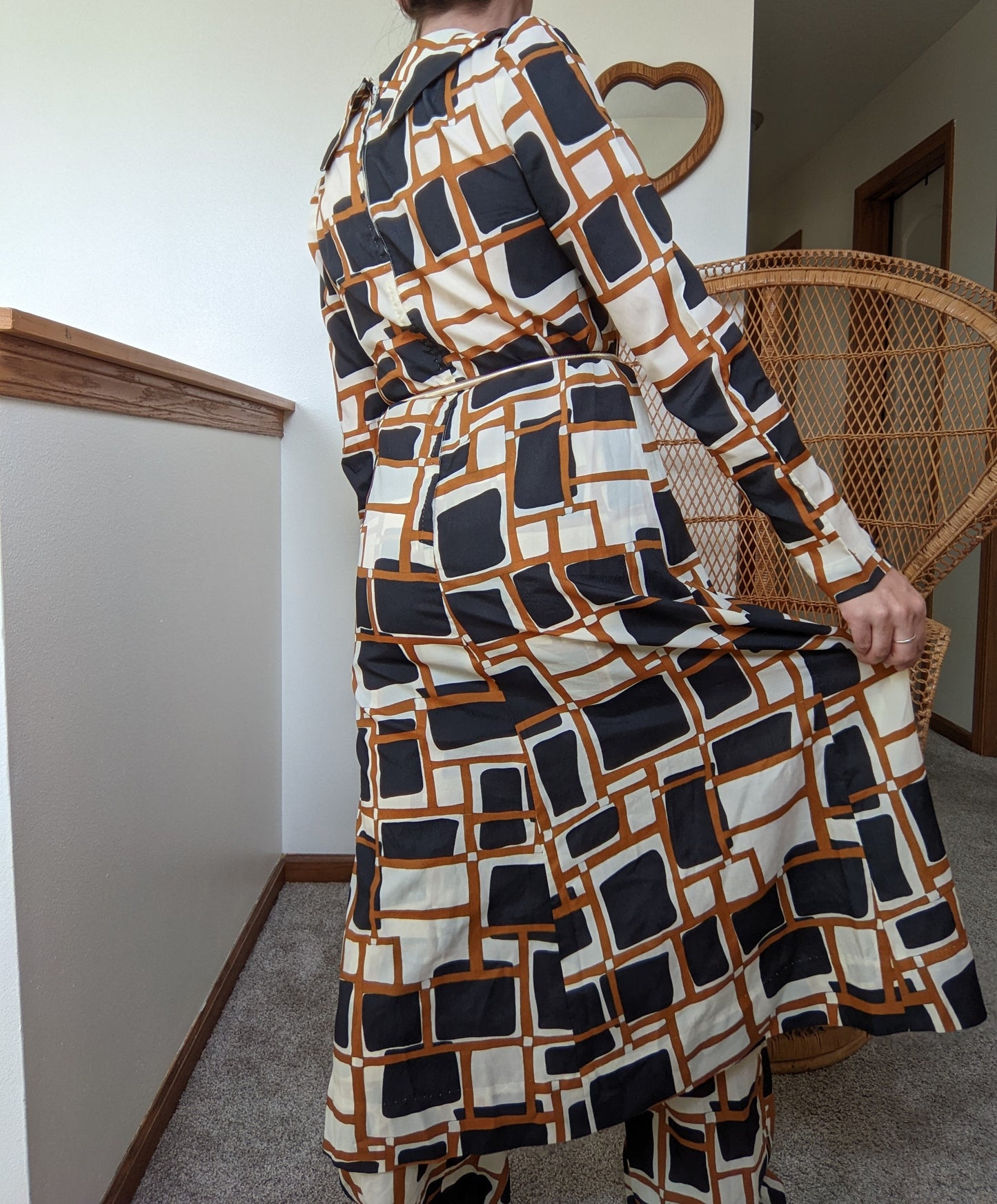1960s Groovy Tunic and Pant Set Set Rad Bonnie's Vintage