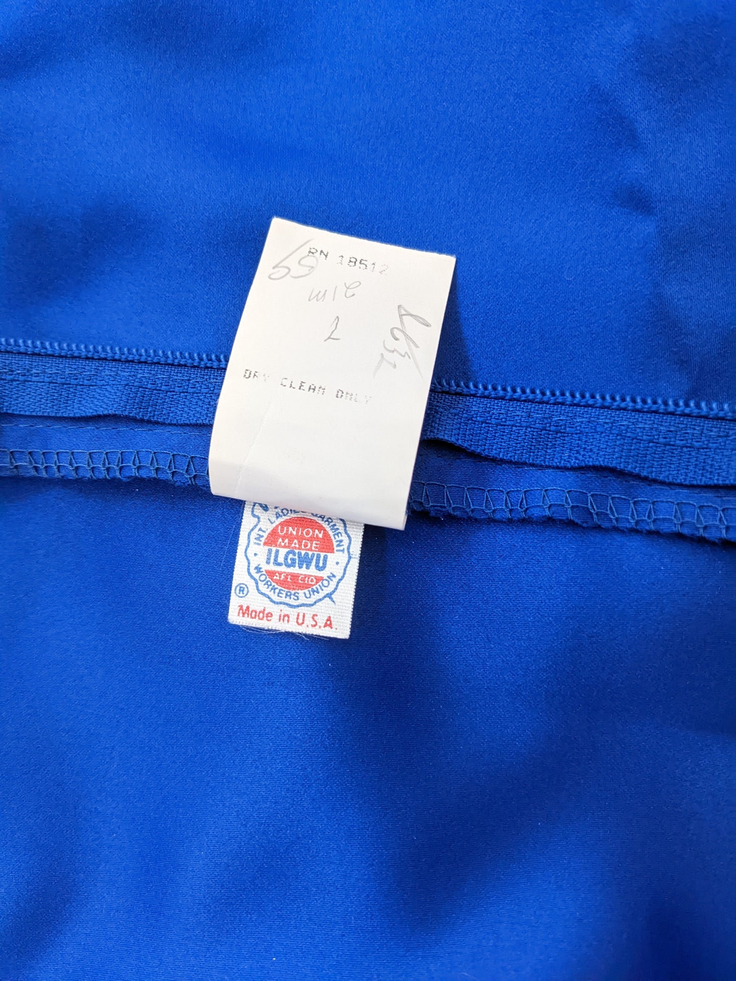 1980s Union Made Formal Dress
