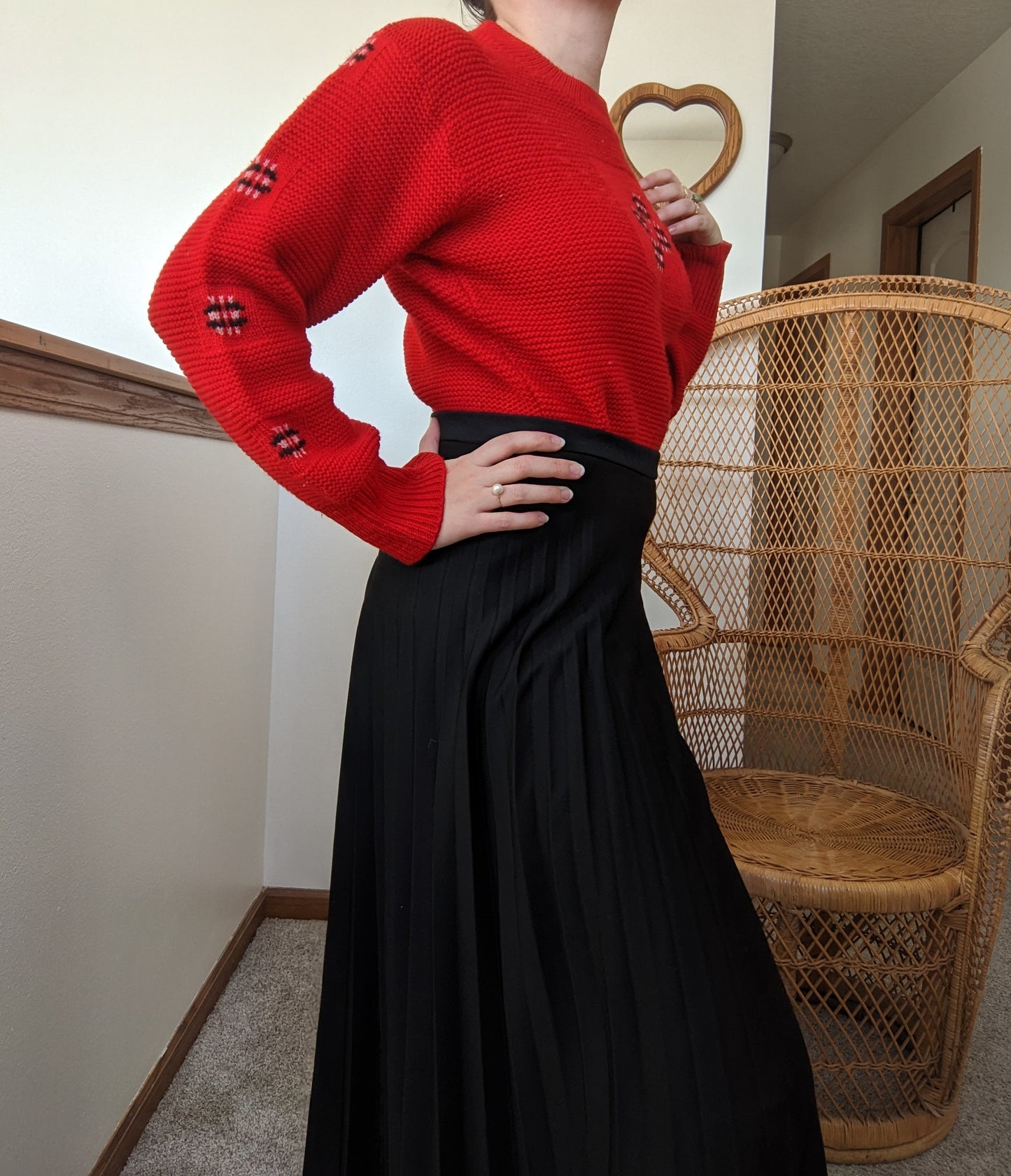 1940s Virgin Wool Sweater Rad Bonnie's Vintage