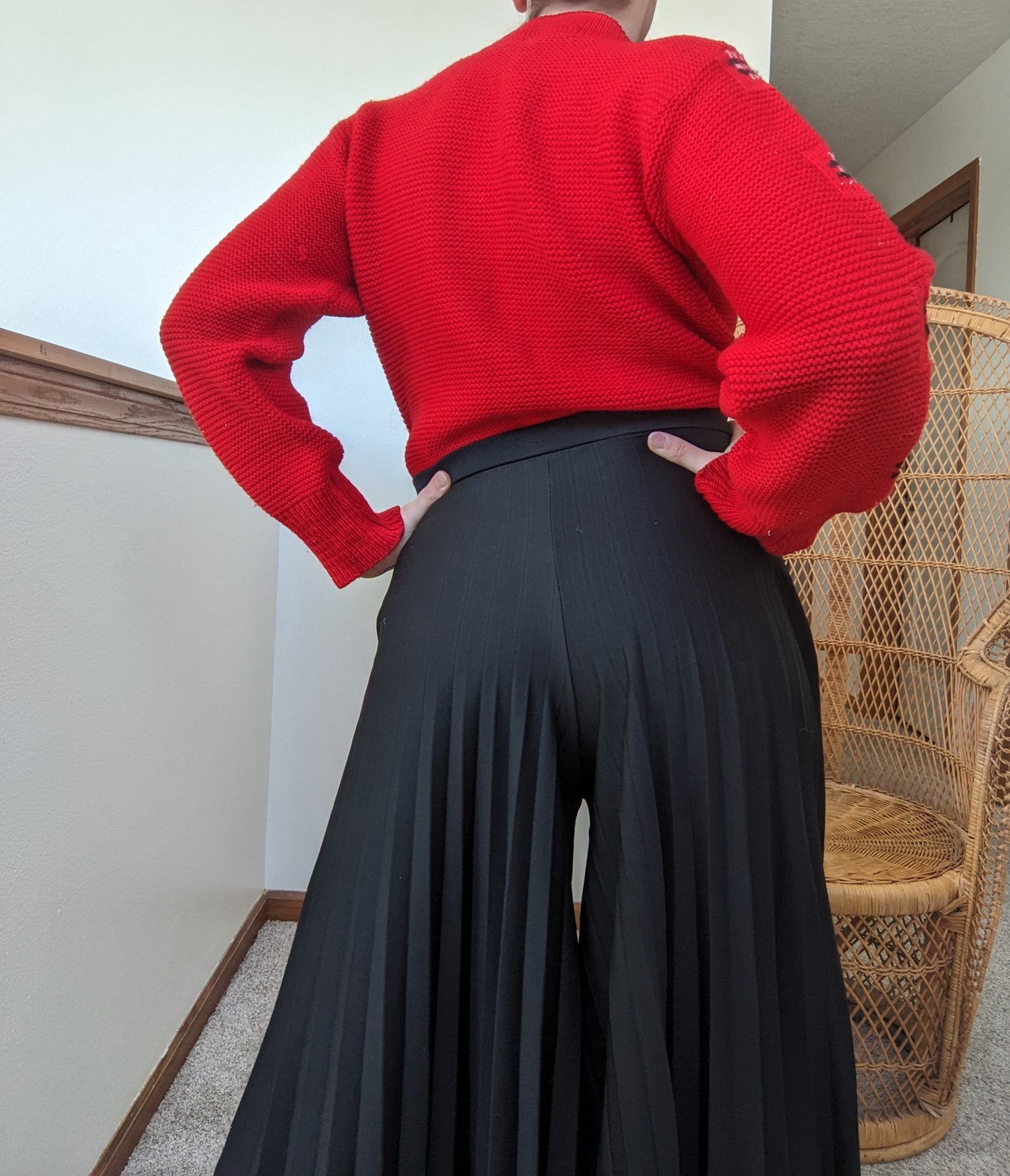 1940s Virgin Wool Sweater Rad Bonnie's Vintage