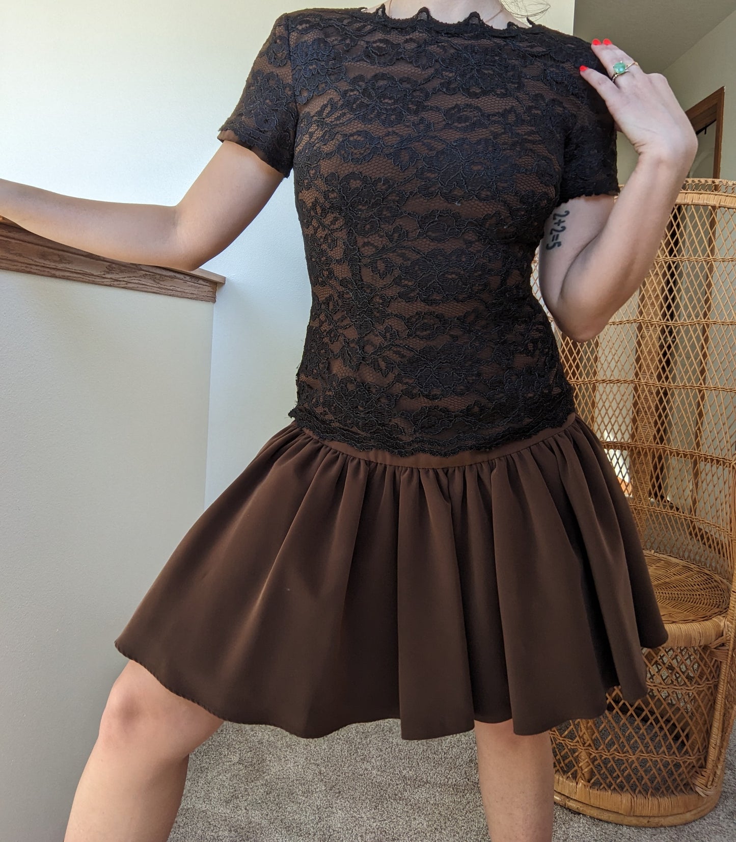 1980s Cocktail Dress Dress Rad Bonnie's Vintage