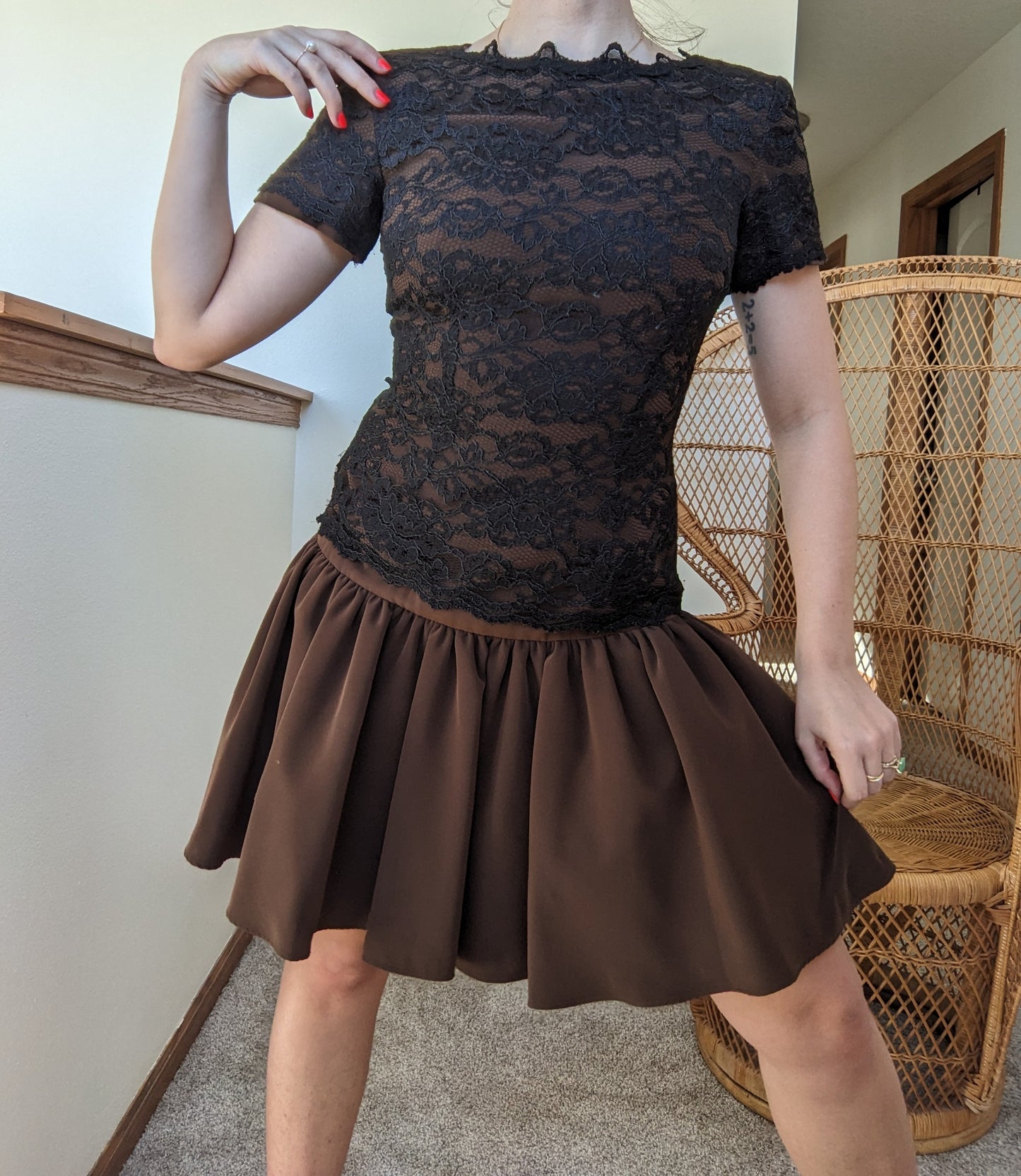 1980s Cocktail Dress Dress Rad Bonnie's Vintage