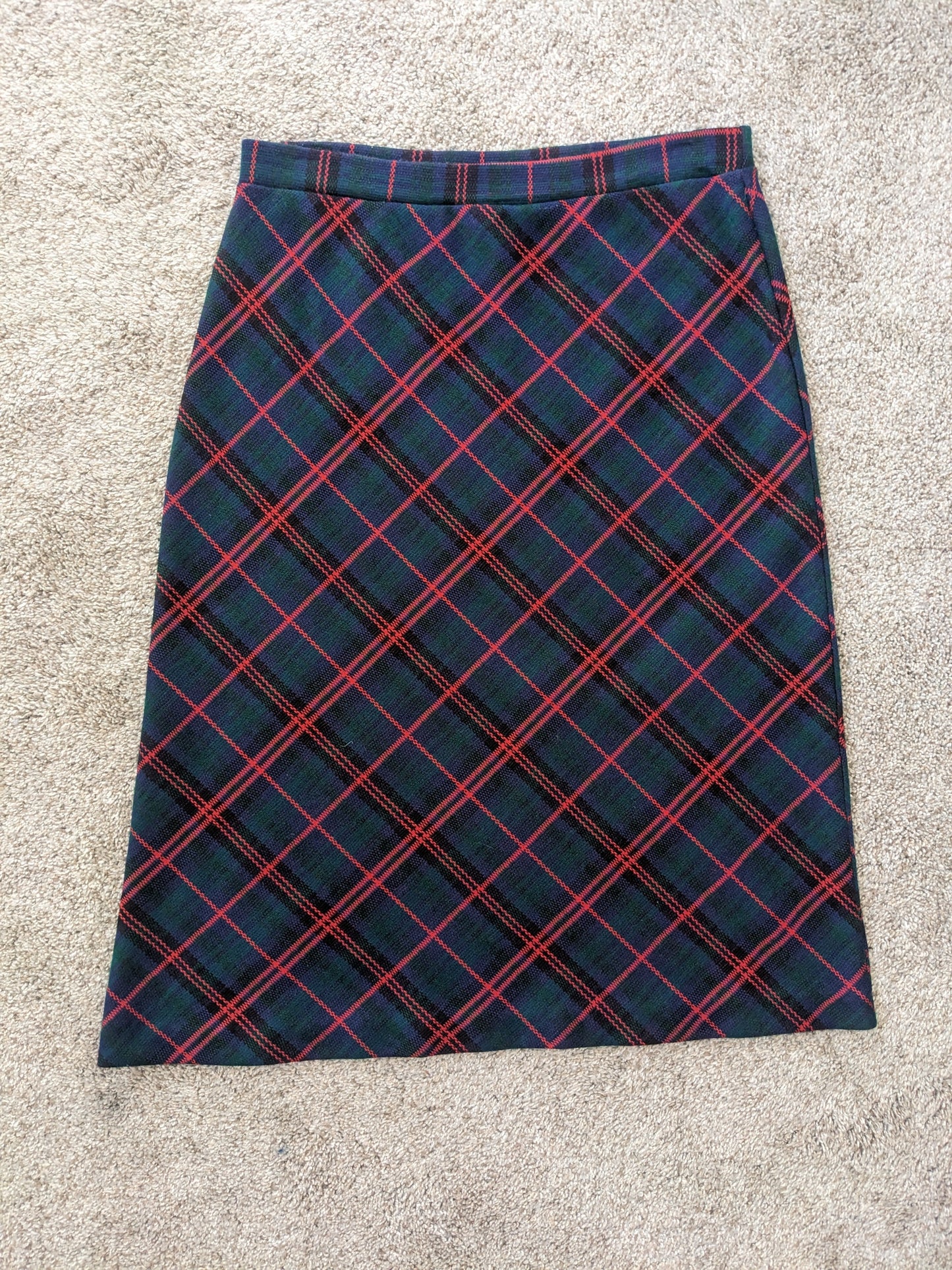 1970s Tartan Skirt Rad Bonnie's Vintage