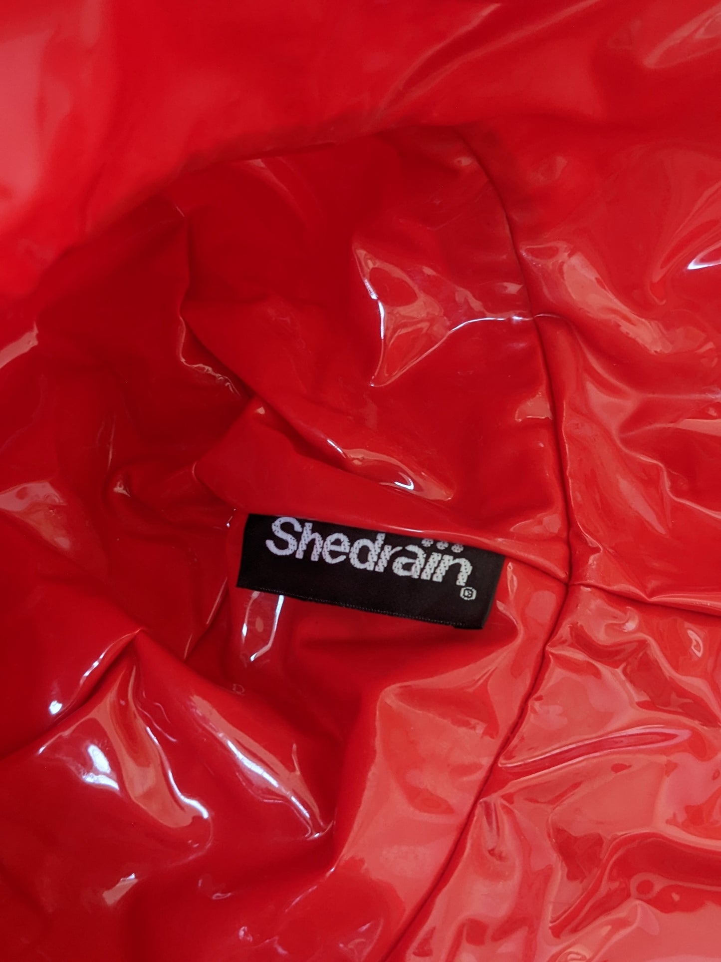1990s vinyl raincoat & bucket hat Jacket Rad Bonnie's Vintage