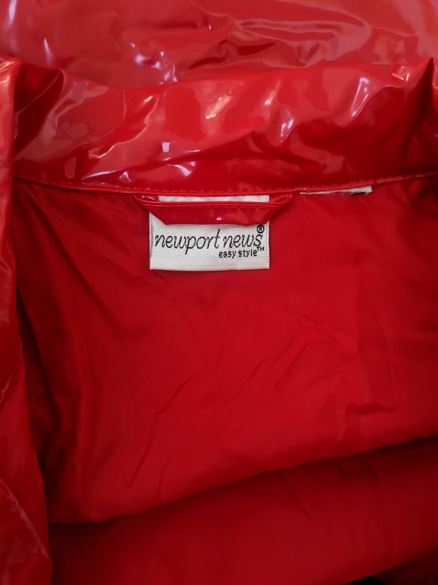 1990s vinyl raincoat & bucket hat Jacket Rad Bonnie's Vintage