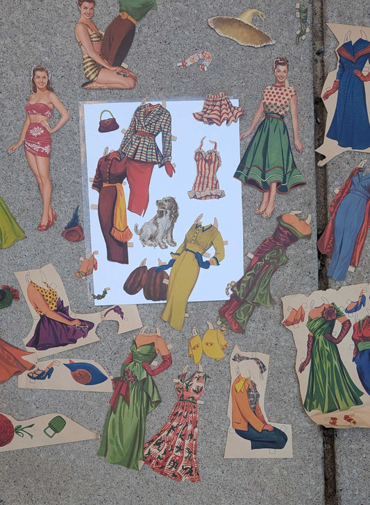 Vintage Gale Storm paper doll set paper dolls Rad Bonnie's Vintage