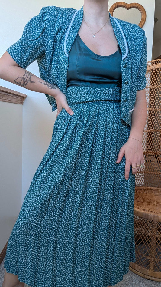 1980s dress set Set Rad Bonnie's Vintage
