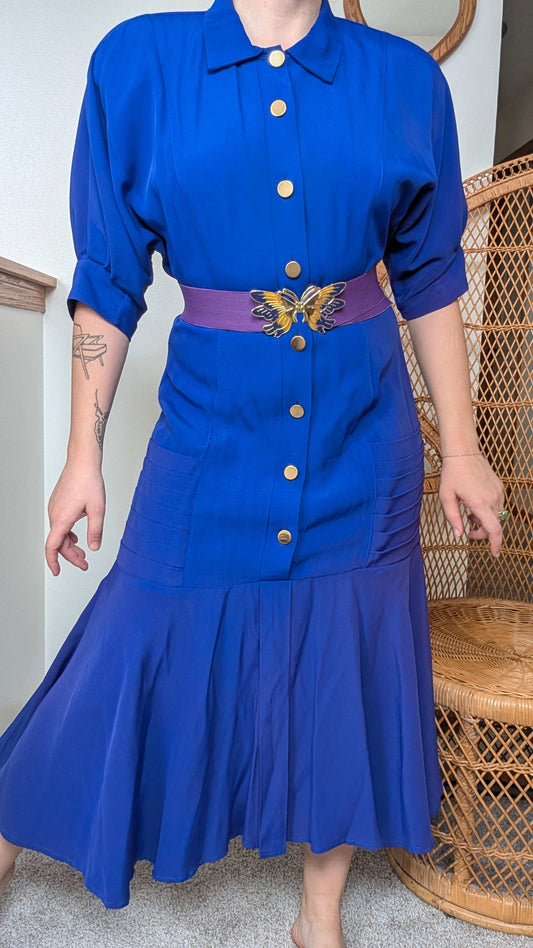 1980s does 40s dress Dress Rad Bonnie's Vintage