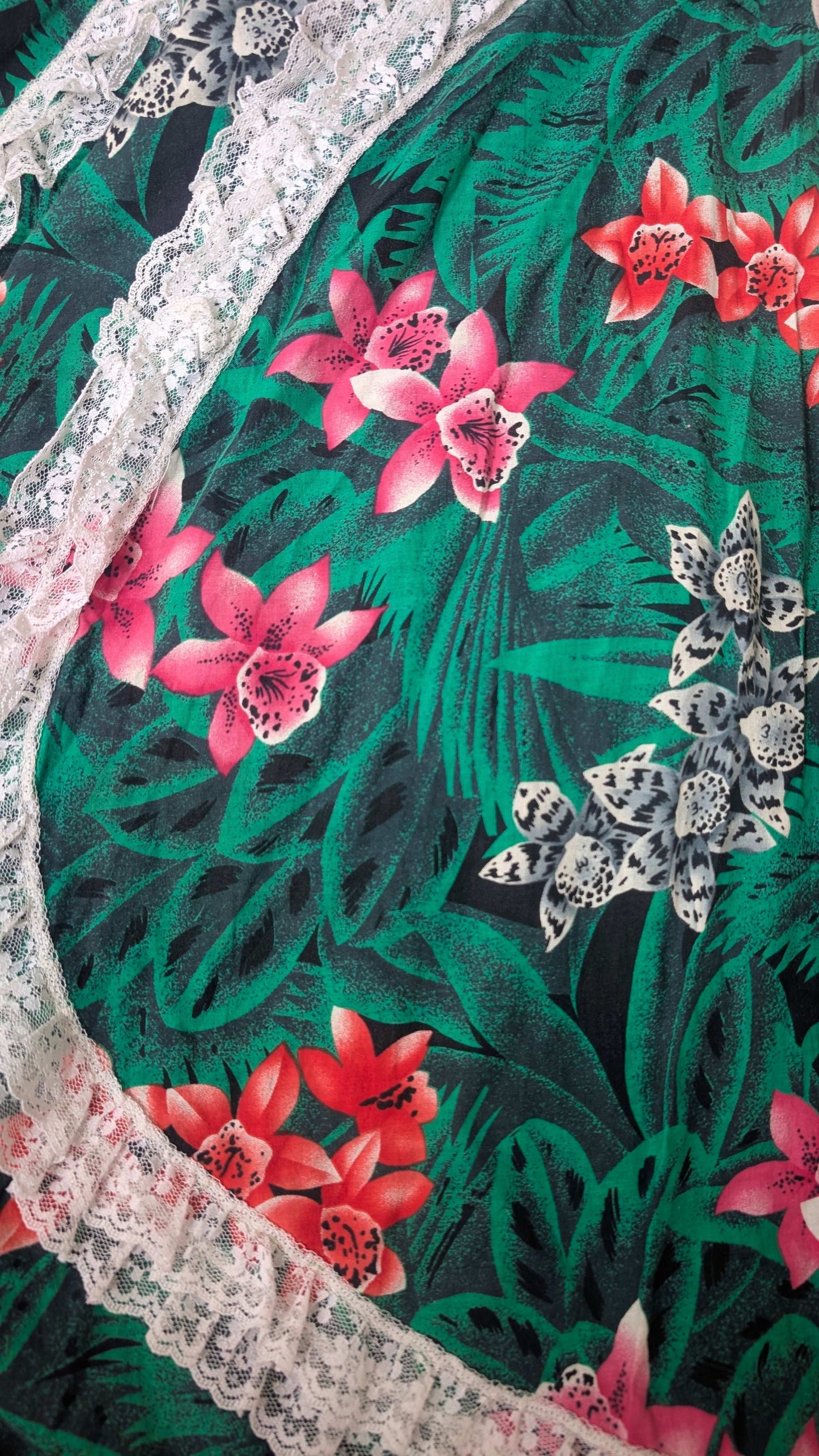1980s tropical dress Dress Rad Bonnie's Vintage
