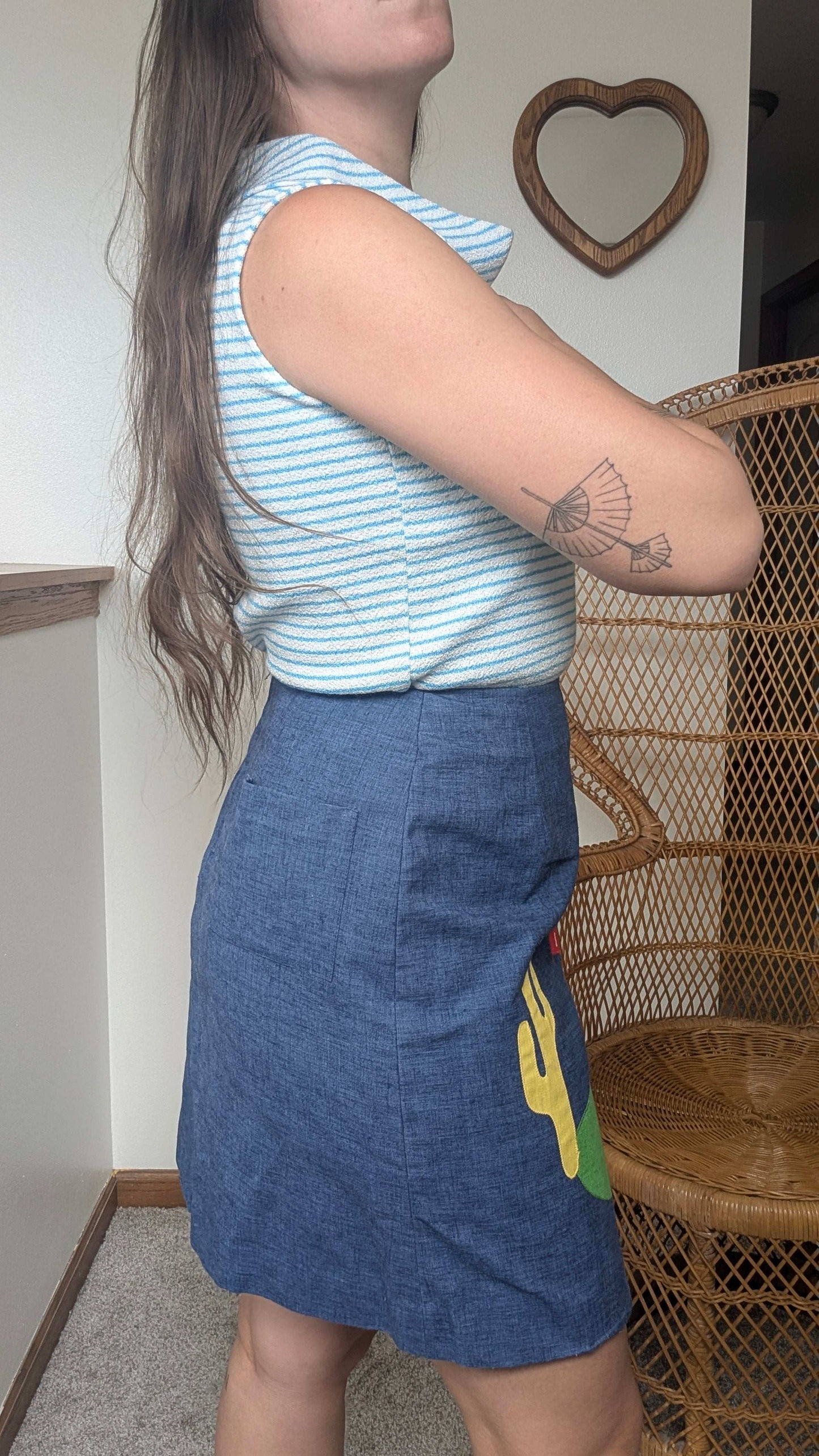 1960s stripe top Top Rad Bonnie's Vintage