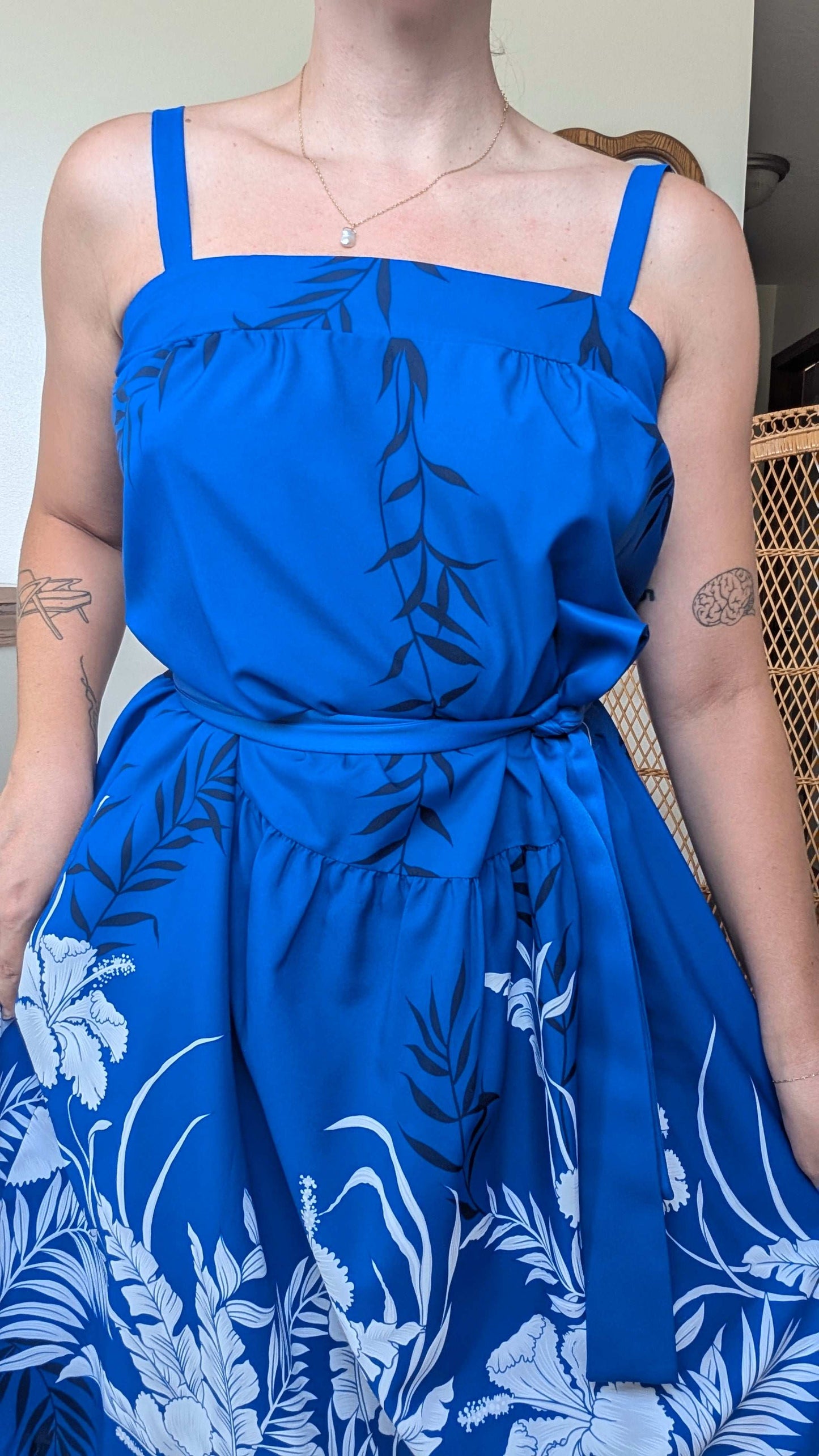 1970s tropical dress Dress Rad Bonnie's Vintage