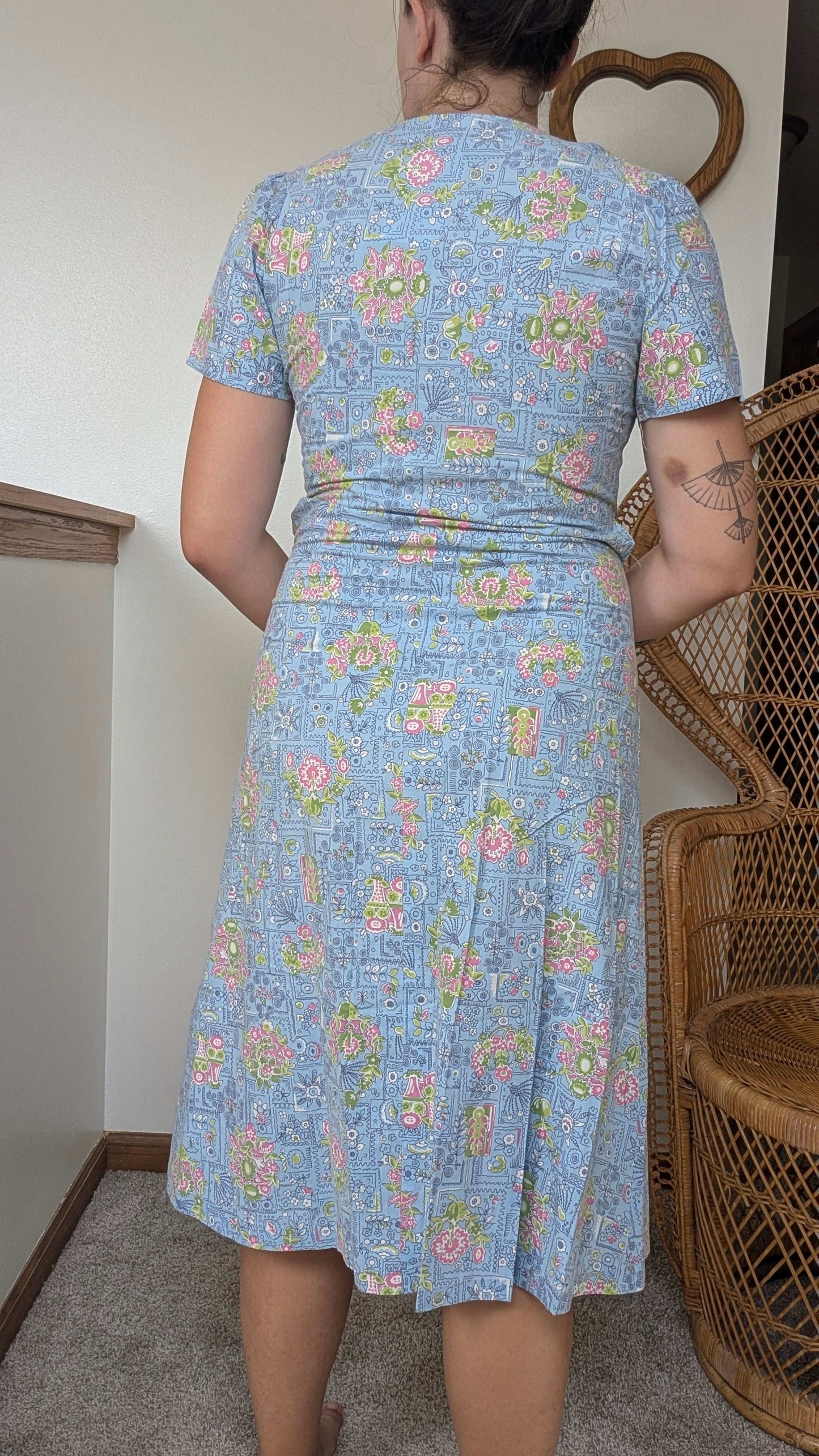 1930s cotton dress Dress Rad Bonnie's Vintage