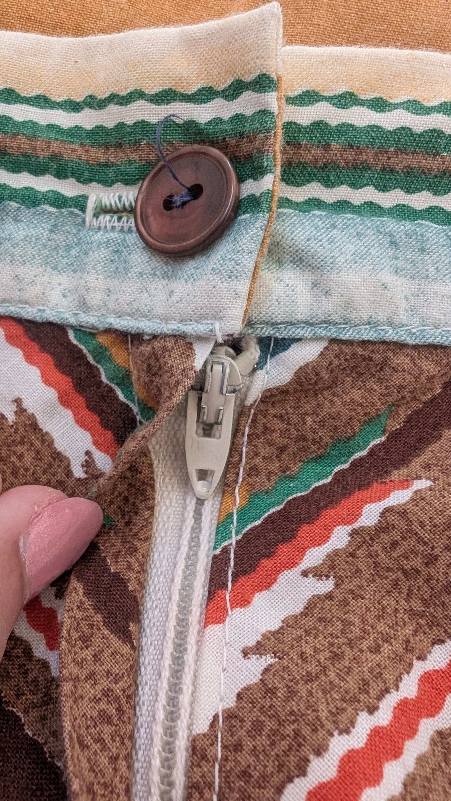 1970s southwest skirt Skirt Rad Bonnie's Vintage