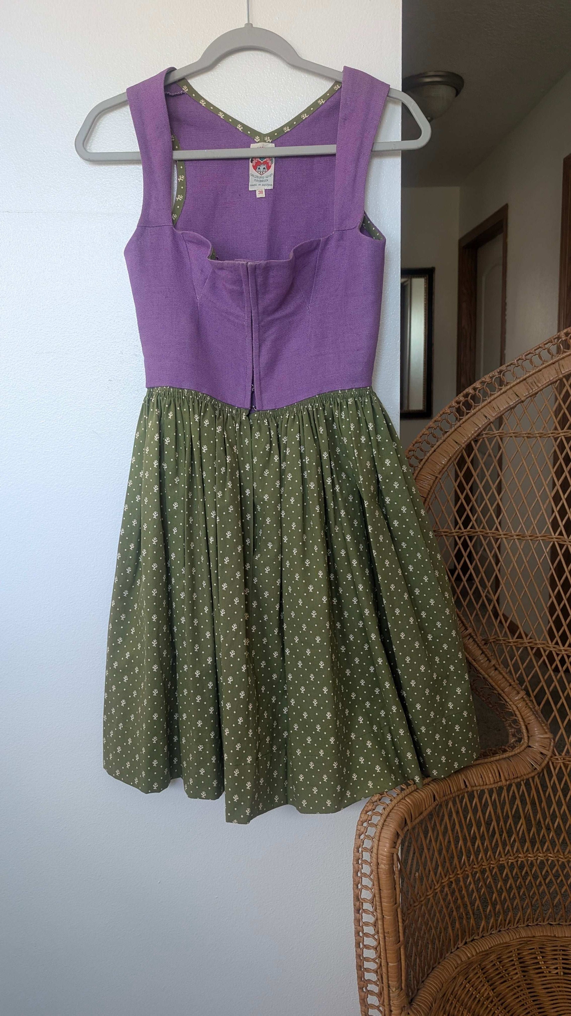 1930s Lanz drndl Dress Rad Bonnie's Vintage