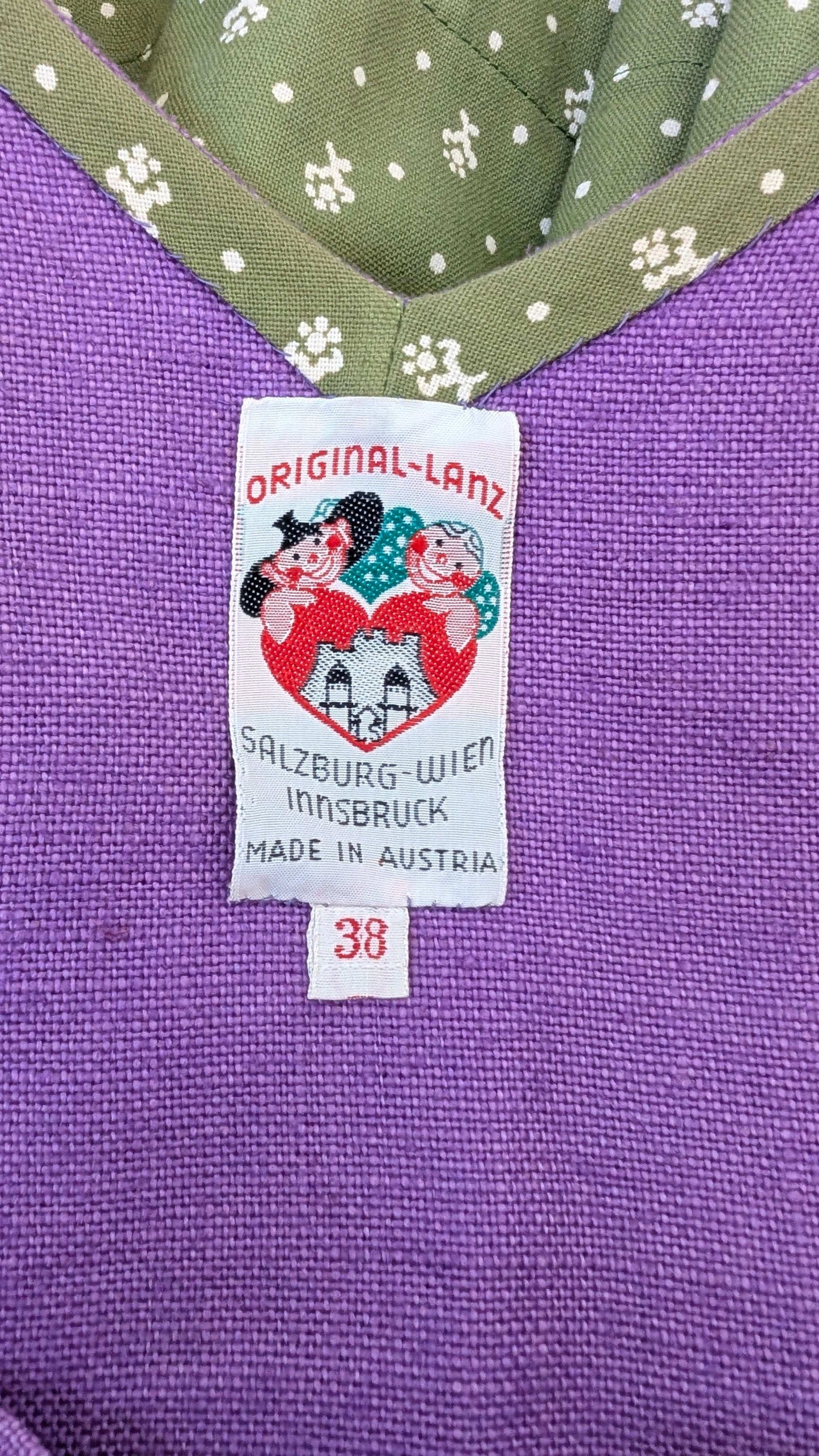 1930s Lanz drndl Dress Rad Bonnie's Vintage