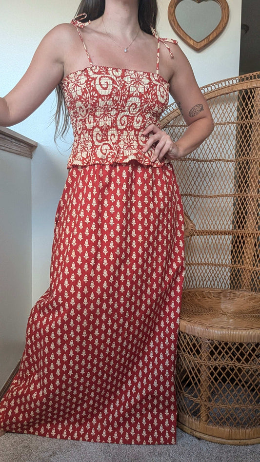 1960s maxi dress Dress Rad Bonnie's Vintage