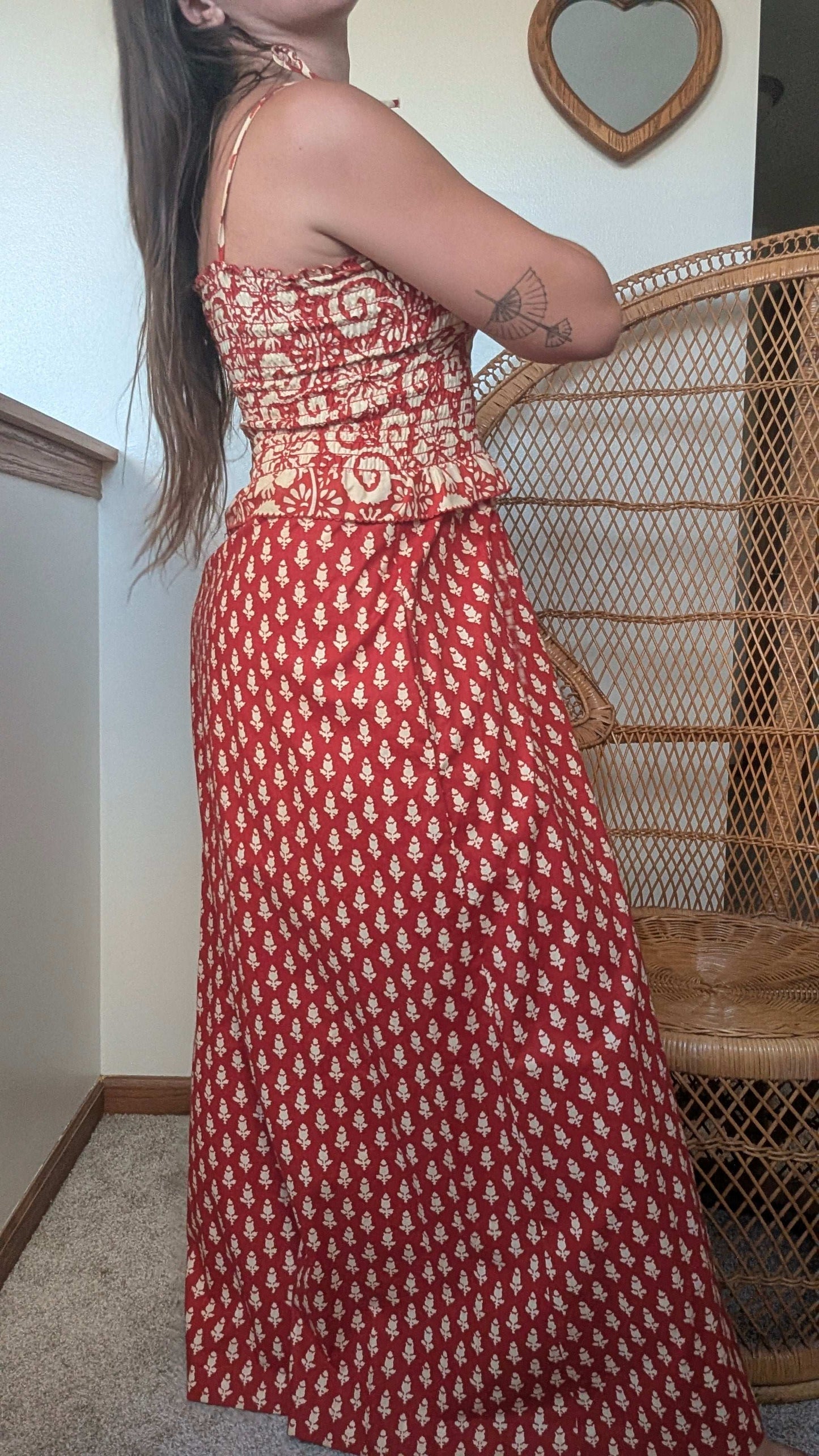 1960s maxi dress Dress Rad Bonnie's Vintage