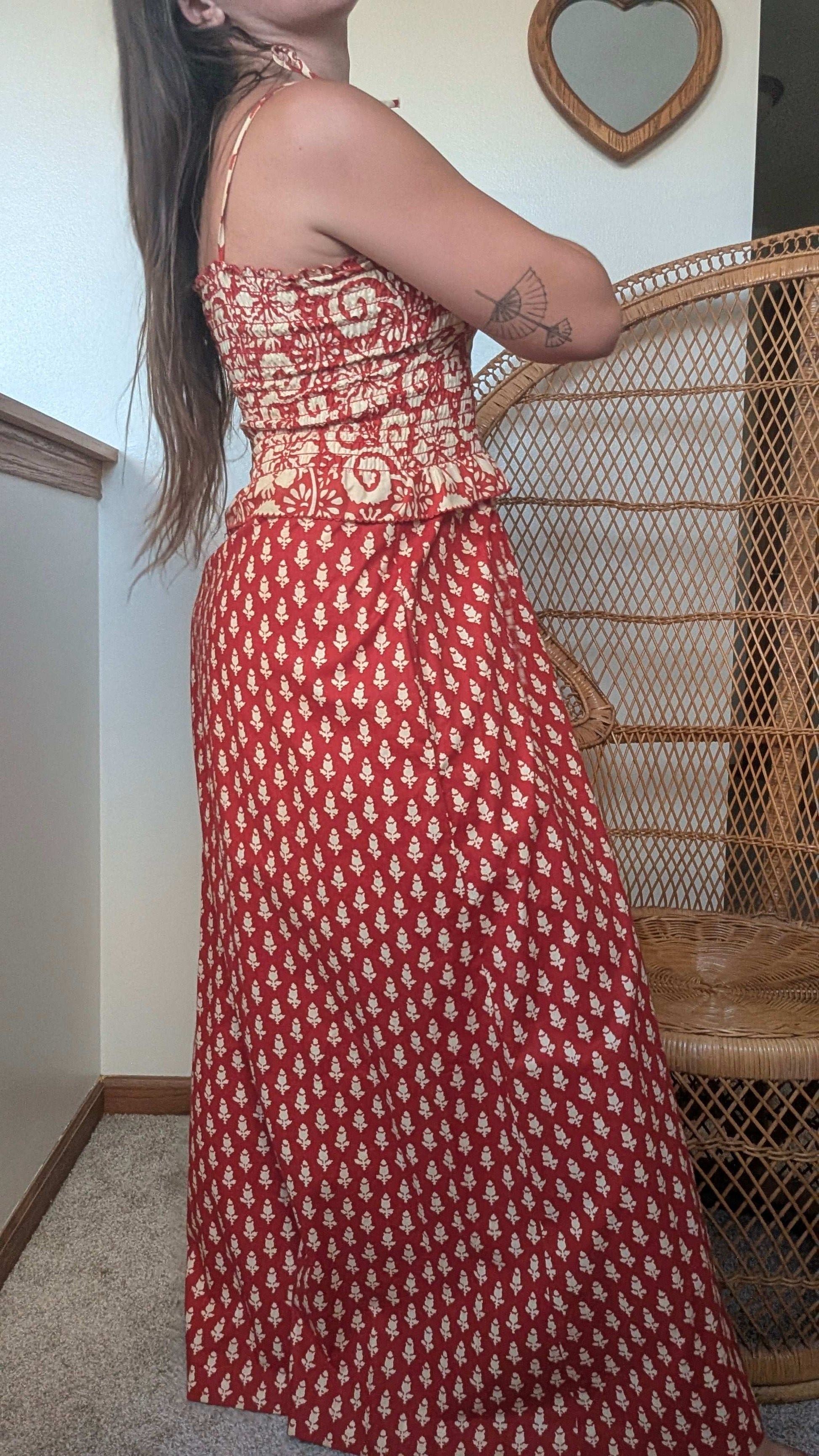 1960s maxi dress Dress Rad Bonnie's Vintage