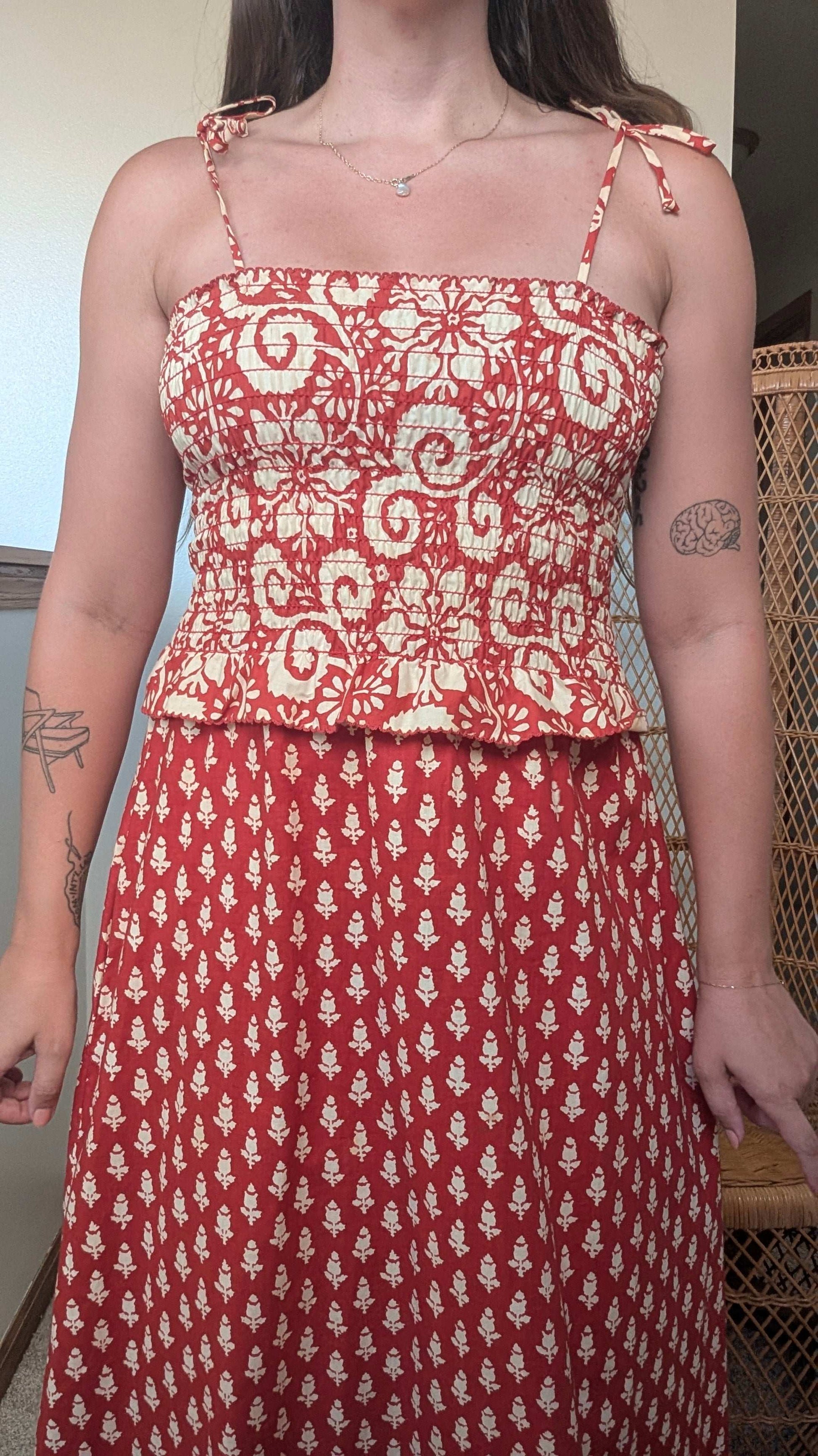 1960s maxi dress Dress Rad Bonnie's Vintage