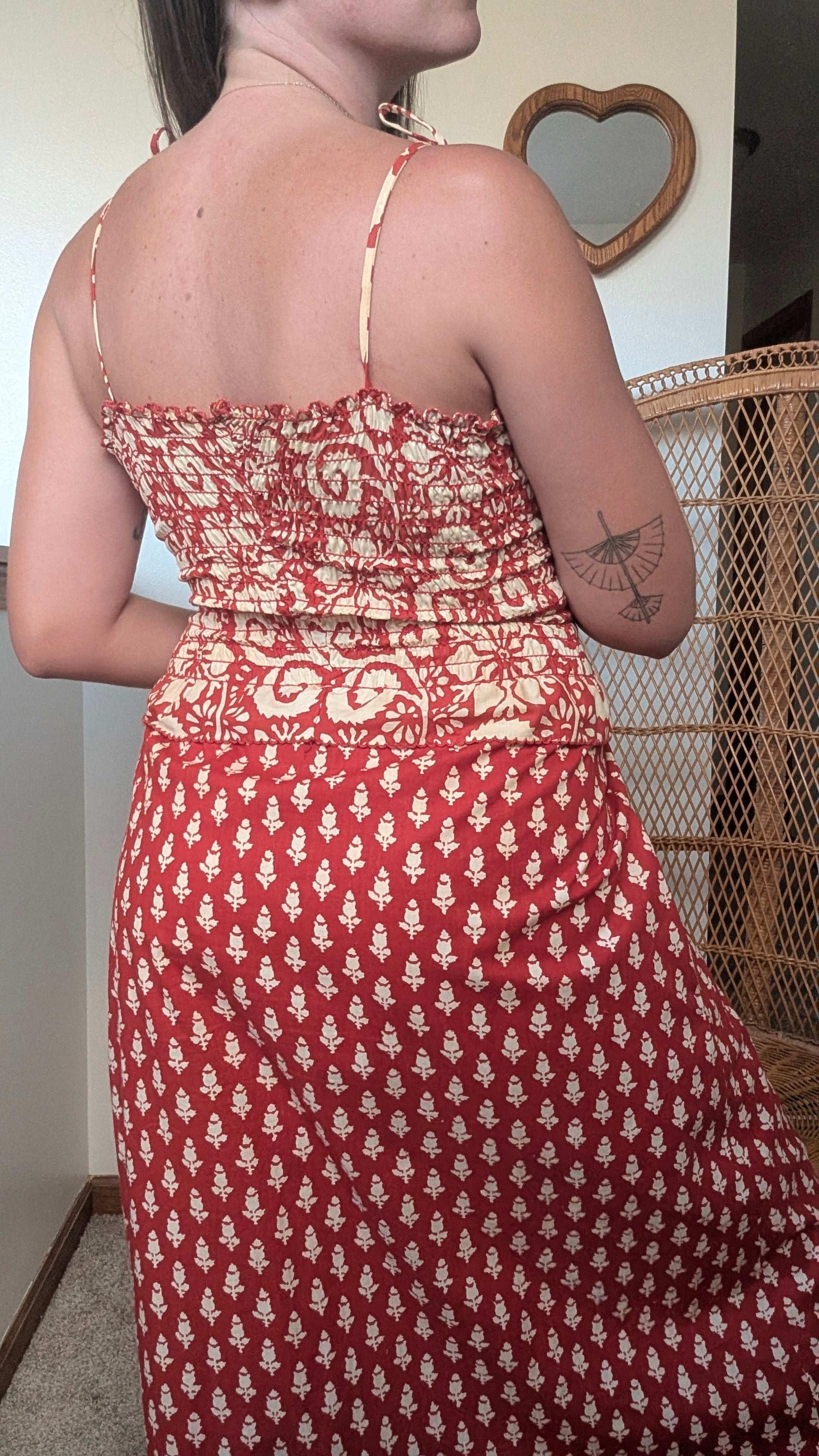 1960s maxi dress Dress Rad Bonnie's Vintage