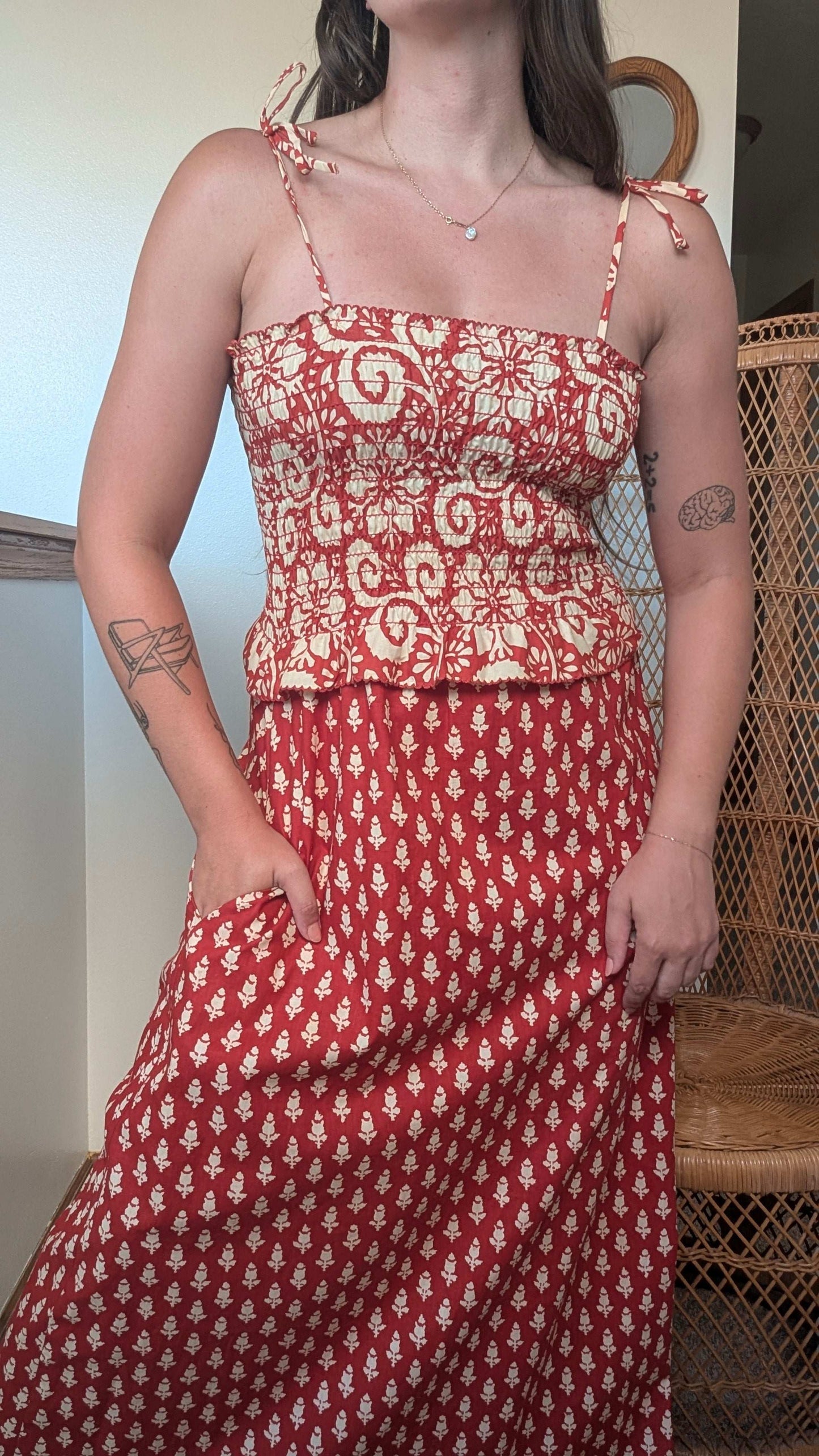 1960s maxi dress Dress Rad Bonnie's Vintage