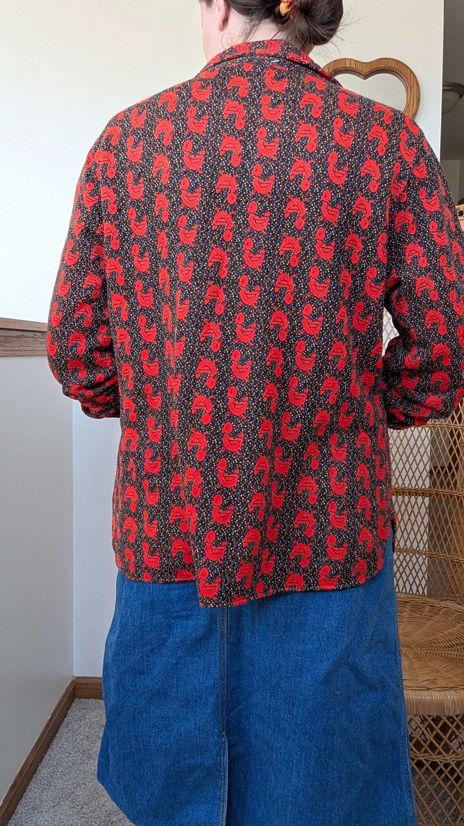 1970s duck top Top Rad Bonnie's Vintage