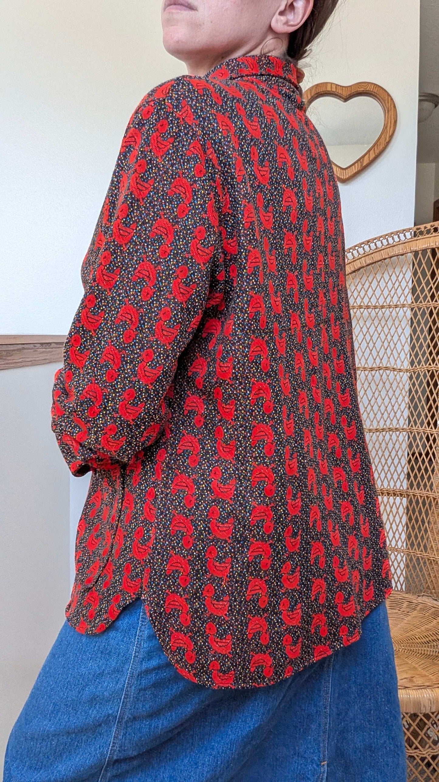 1970s duck top Top Rad Bonnie's Vintage