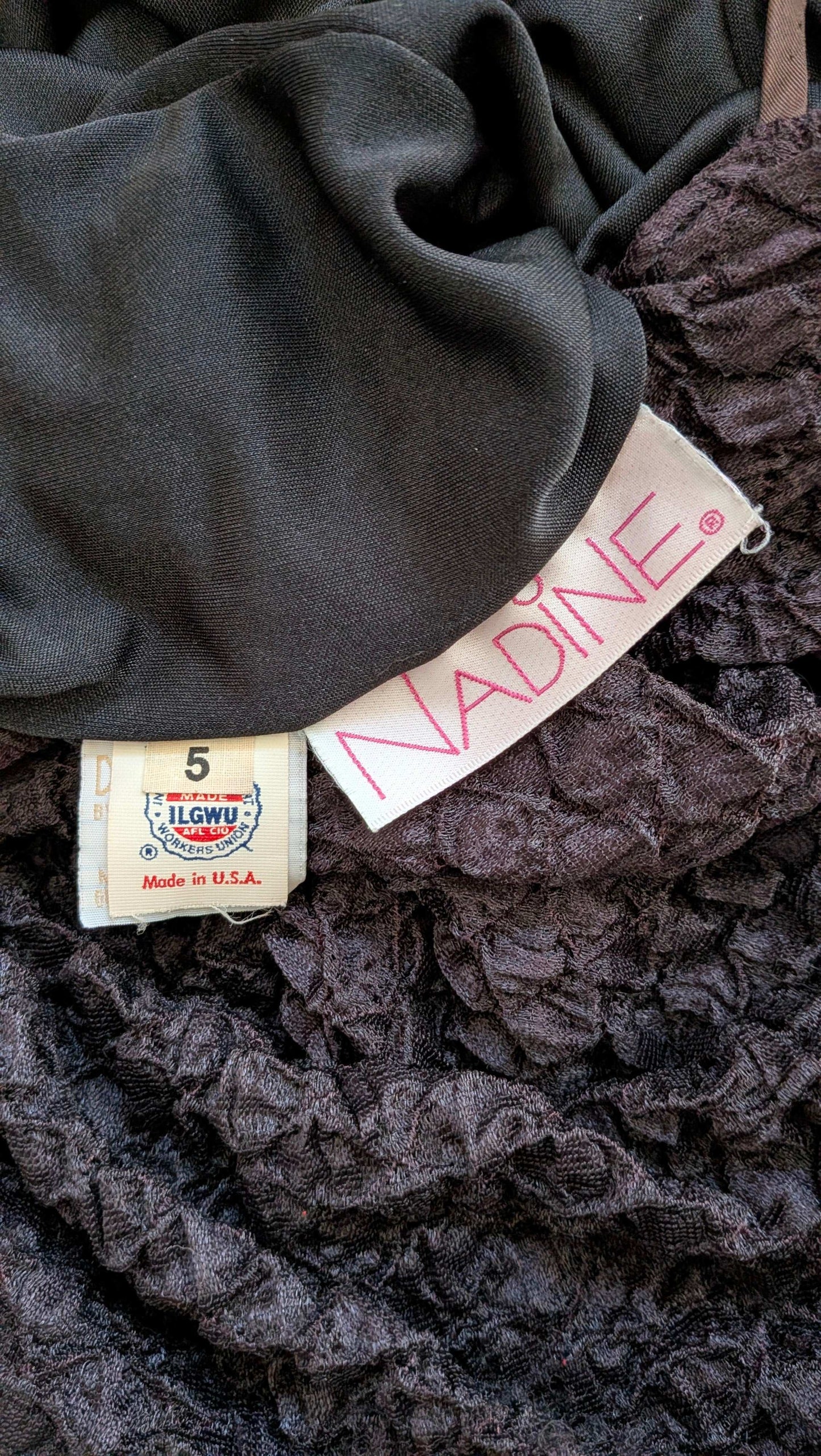 1980s black party dress Dress Rad Bonnie's Vintage