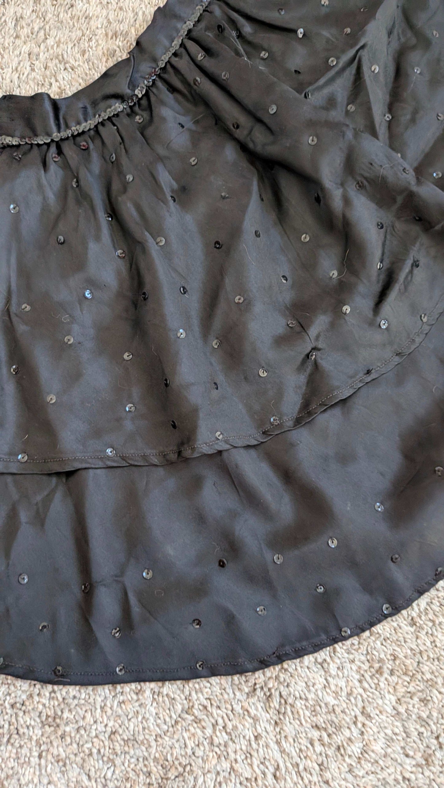 1960s sequin capelet Cape Rad Bonnie's Vintage