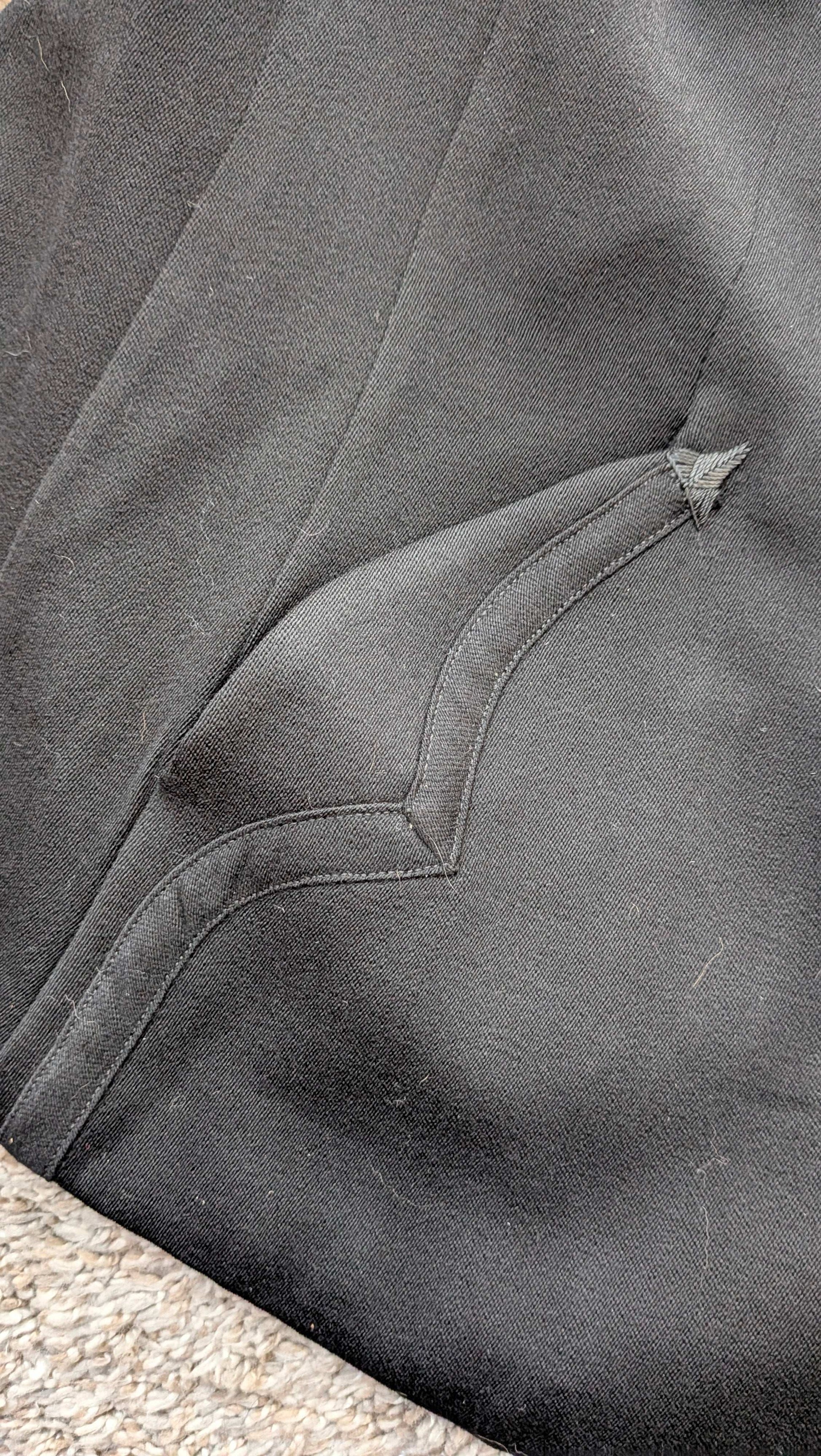 1950s black blazer blazer Rad Bonnie's Vintage