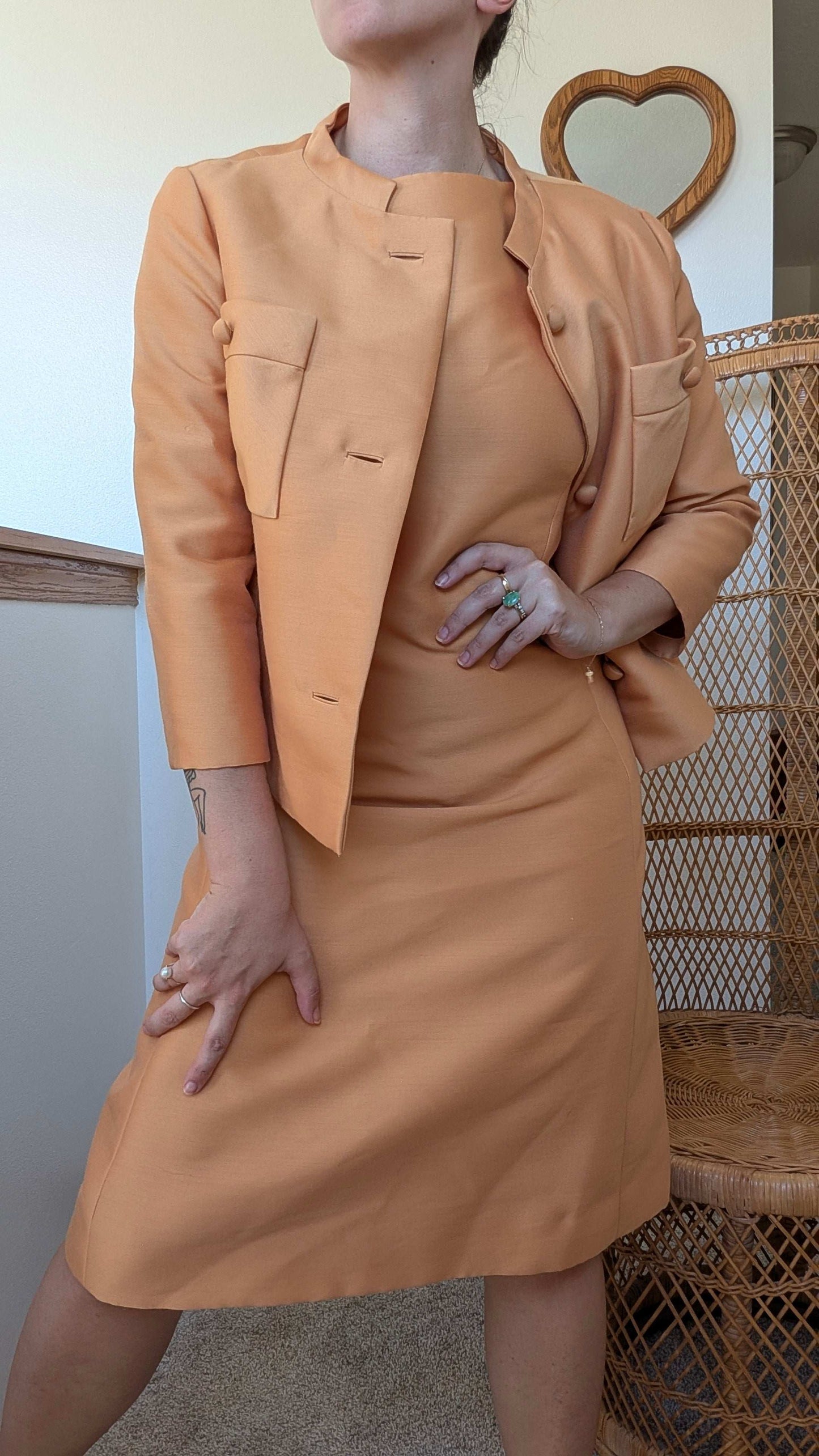 1960s pumpkin set Set Rad Bonnie's Vintage