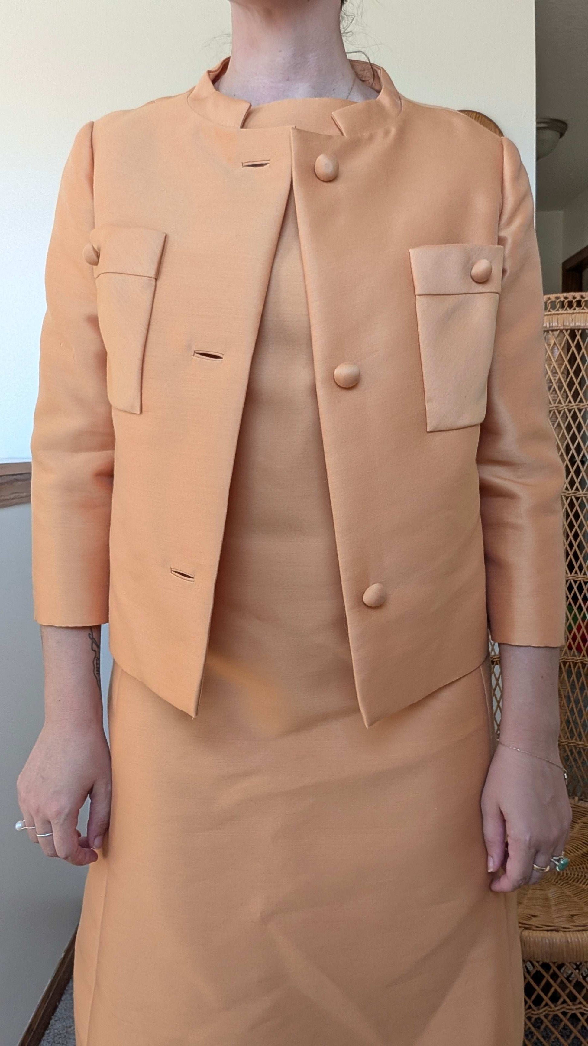 1960s pumpkin set Set Rad Bonnie's Vintage