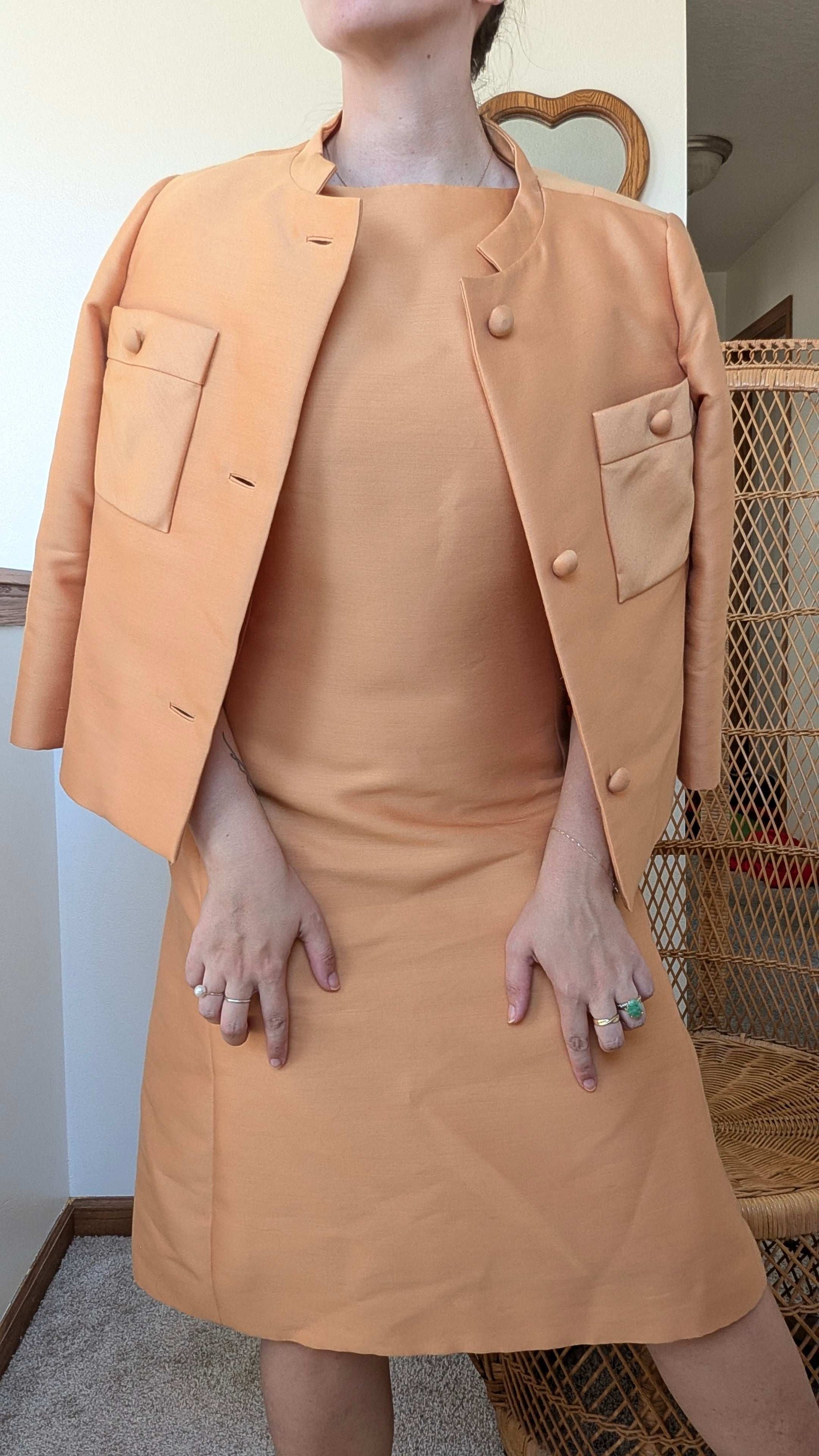 1960s pumpkin set Set Rad Bonnie's Vintage