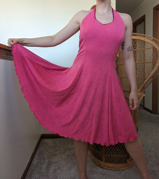 Y2k sparkly halter dress Dress Rad Bonnie's Vintage