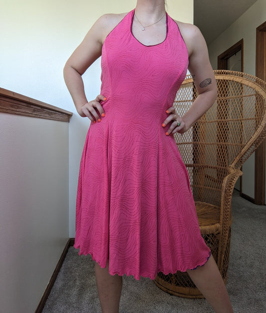 Y2k sparkly halter dress Dress Rad Bonnie's Vintage