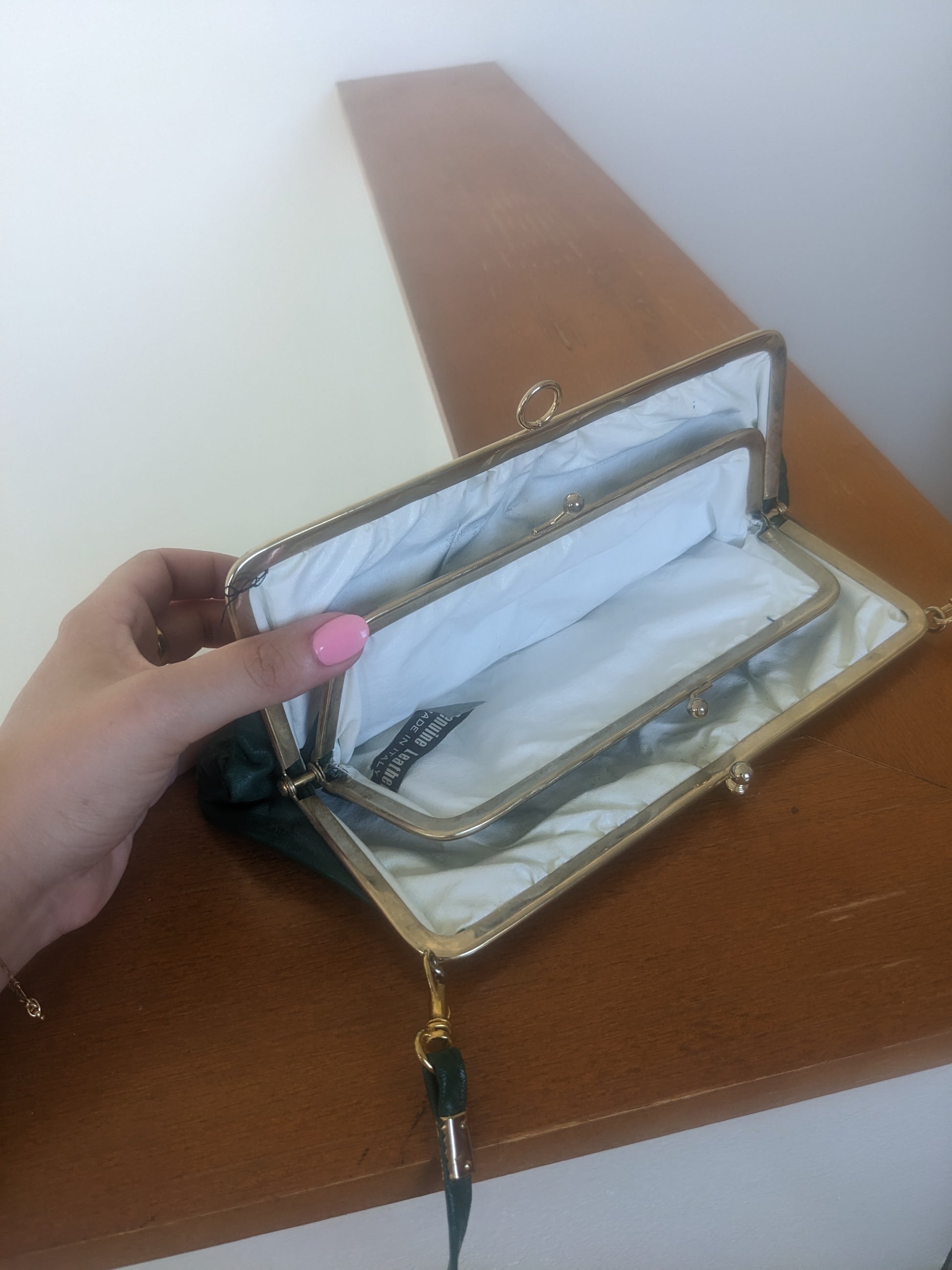 1970s Italian leather purse Rad Bonnie's Vintage
