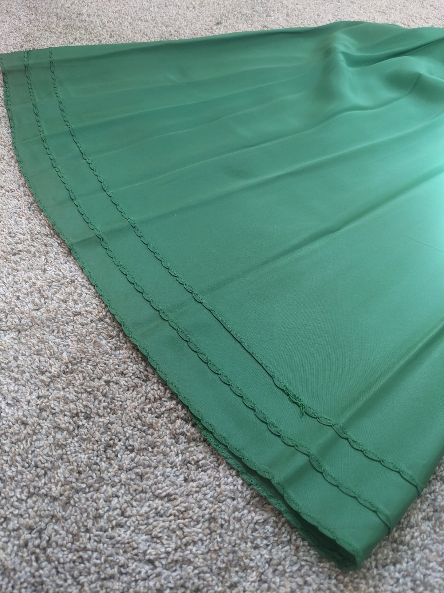1940s emerald green slip dress Dress Rad Bonnie's Vintage