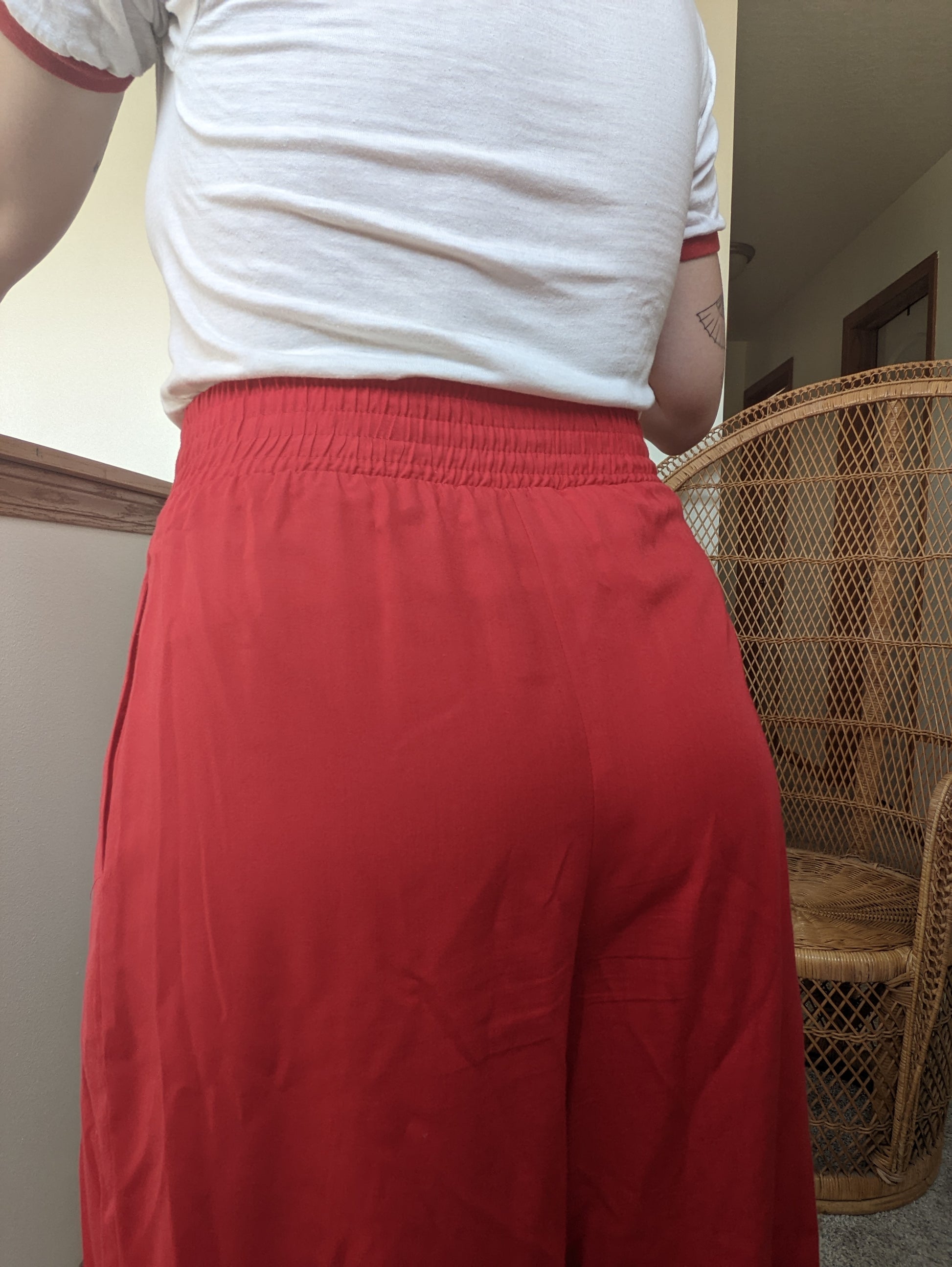 1980s union made red shorts Pants Rad Bonnie's Vintage