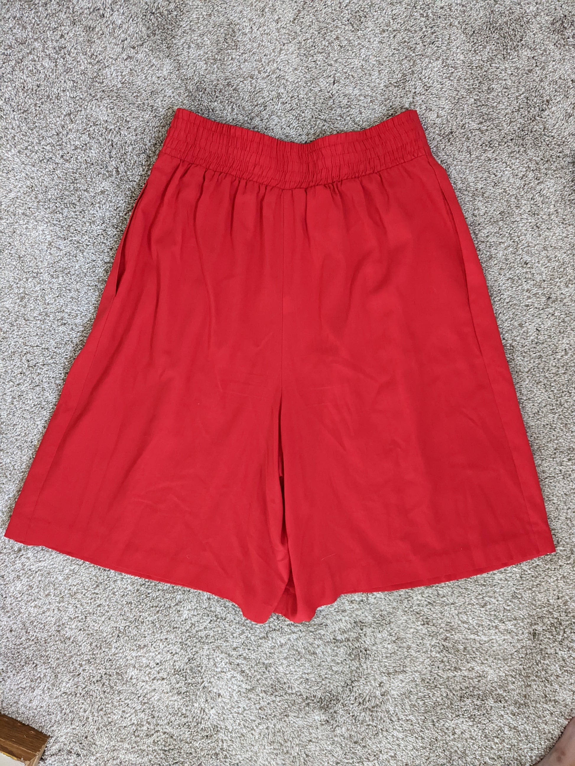 1980s union made red shorts Pants Rad Bonnie's Vintage