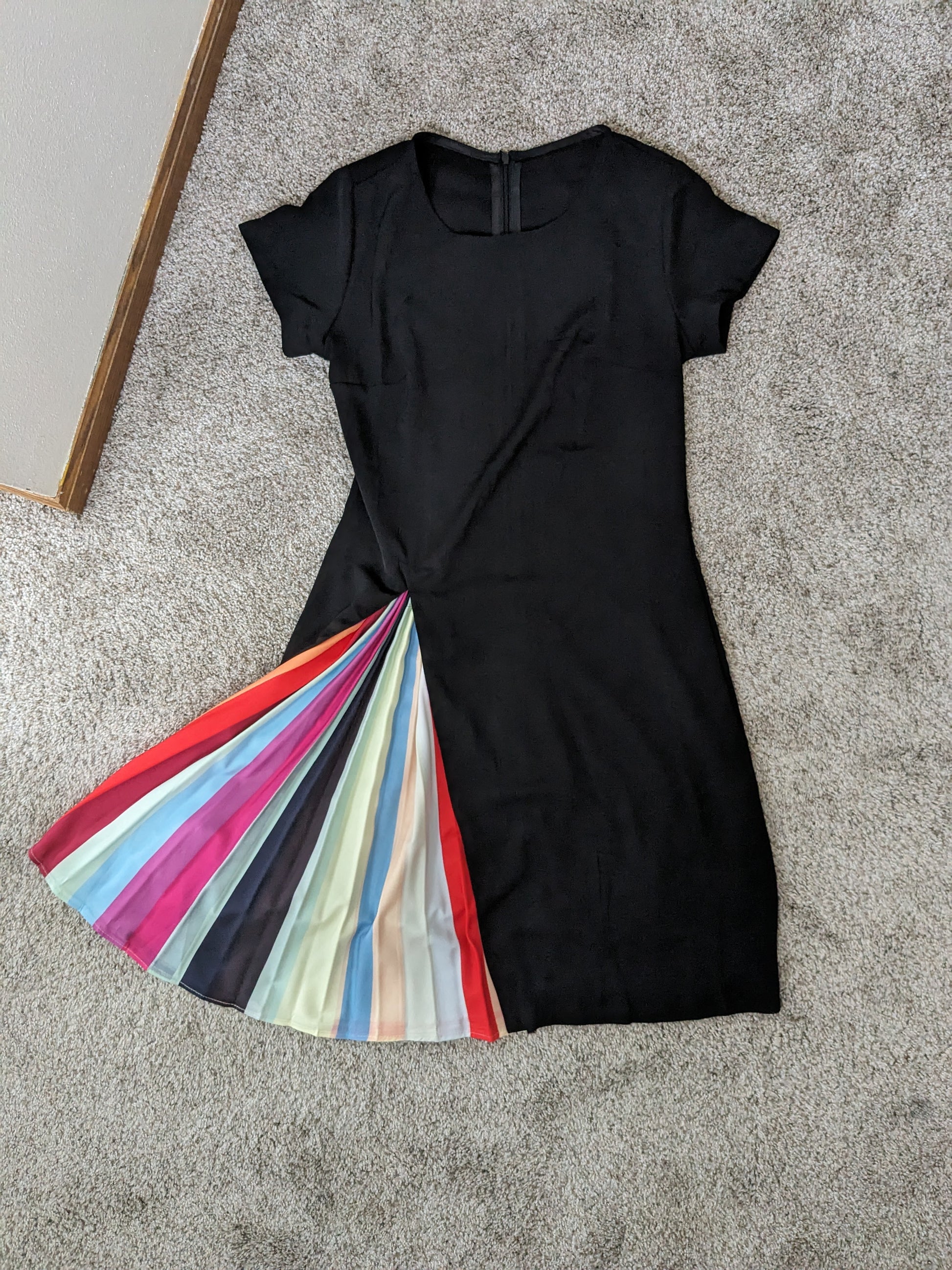 Rainbow little black dress Dress Rad Bonnie's Vintage